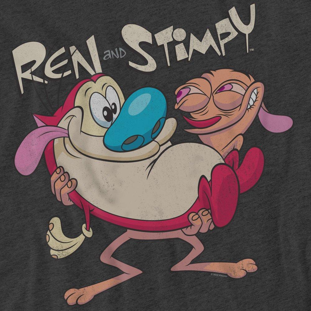 Charcoal - Other - Ren And Stimpy Two Of A Kind T-Shirt Charcoal - 2