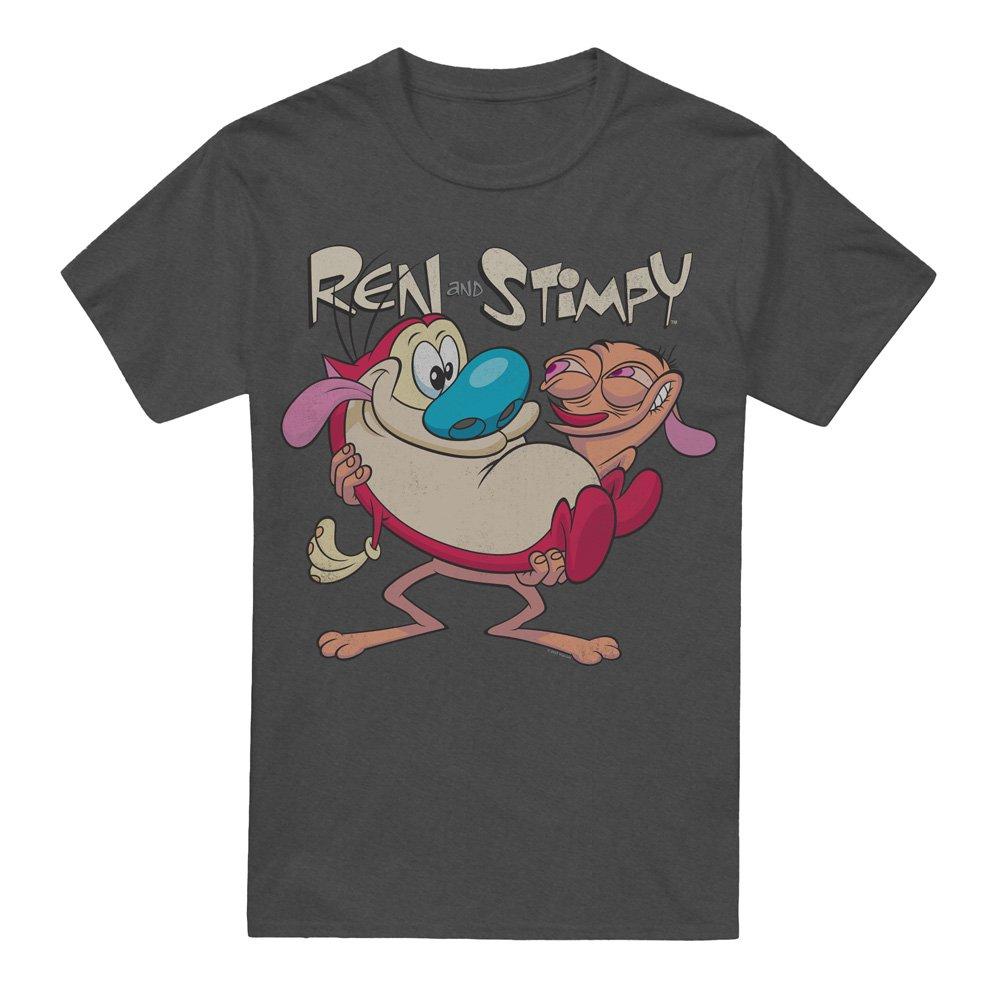 Charcoal - Other - Ren And Stimpy Two Of A Kind T-Shirt Charcoal - 4