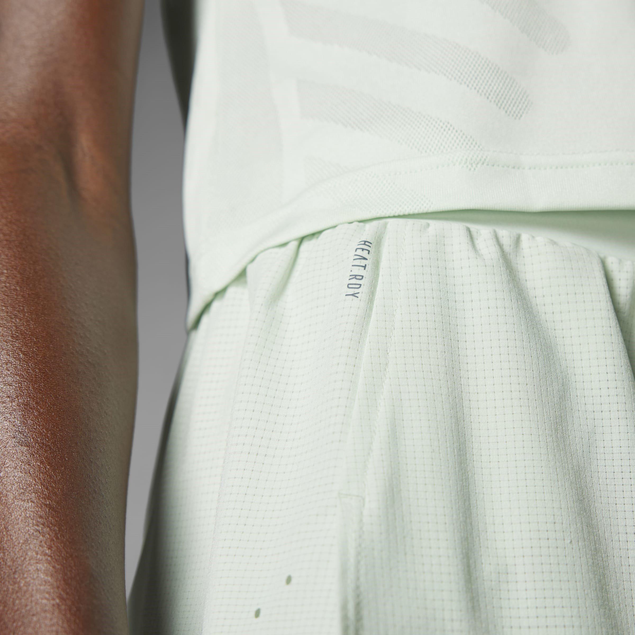 Laneno zelena - adidas - Designed For Training HIIT 2-in-1 Shorts Womens - 13