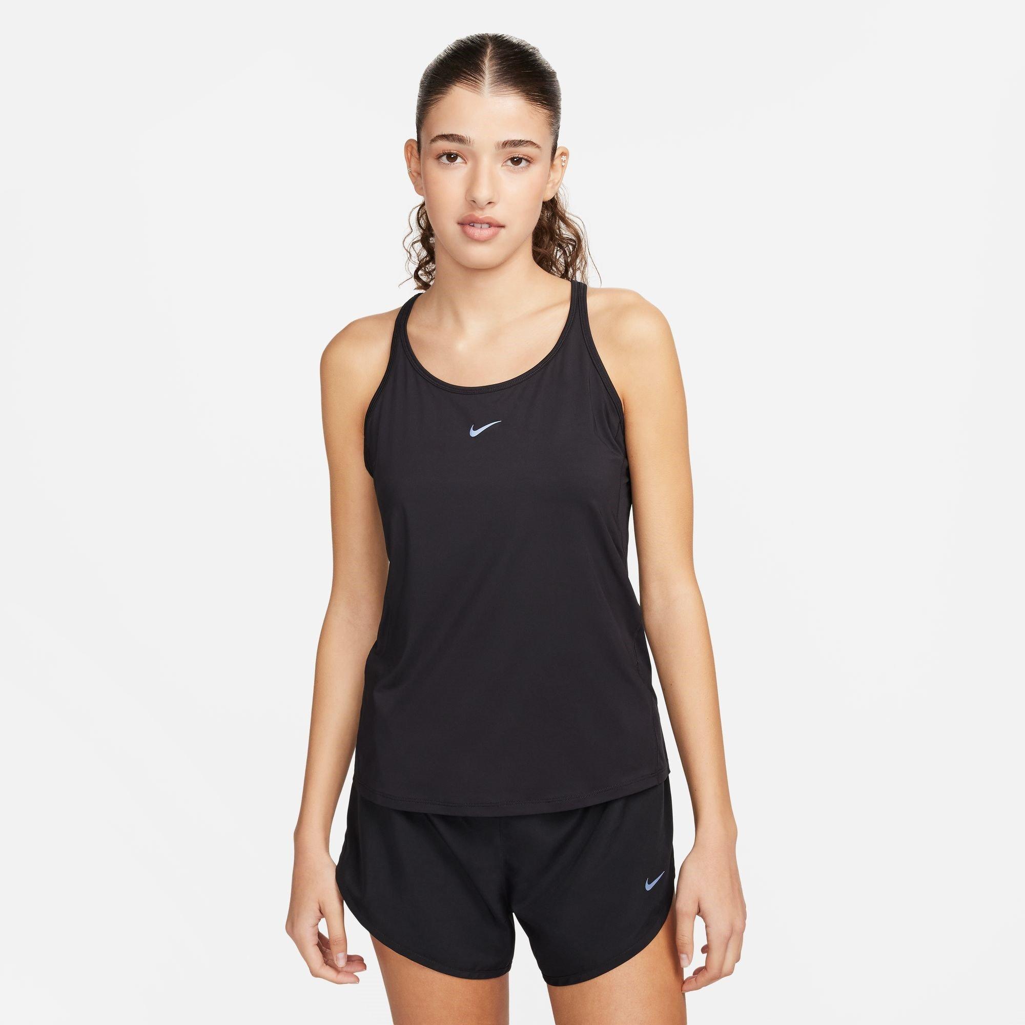 Schwarz - Nike - One Classic Women's Dri-FIT Strappy Tank Top - 1