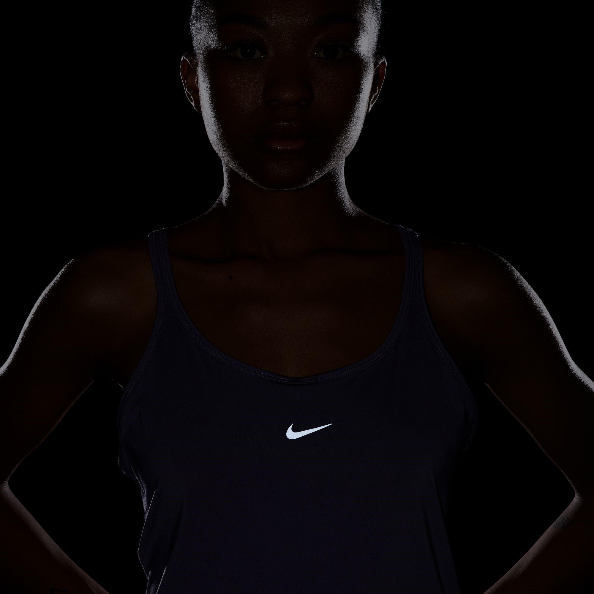 Daybreak/Blk - Nike - One Classic Women's Dri-FIT Strappy Tank Top - 7