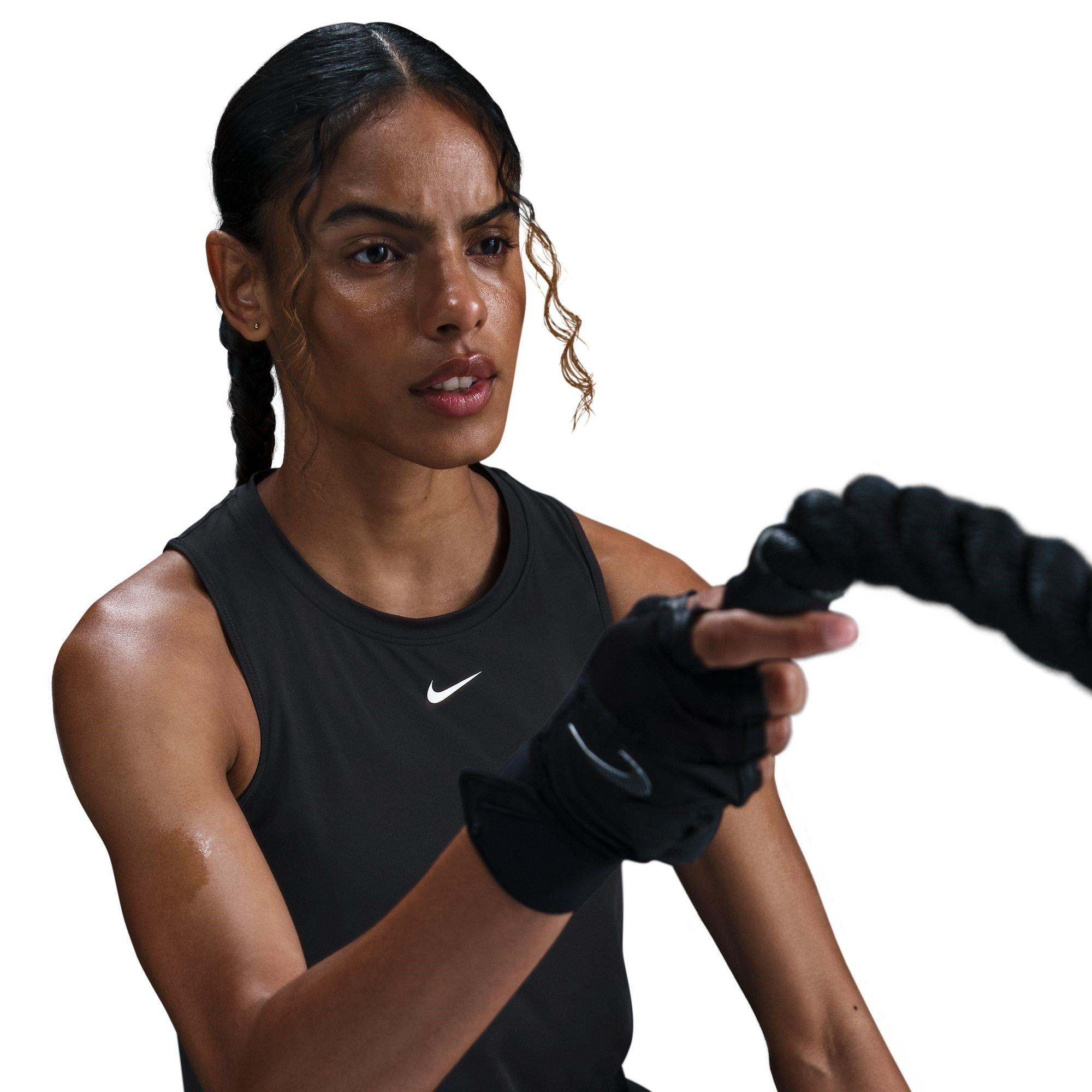 Nike One Classic Dri-FIT Tank Top 'Black White' (Women's) — foto 4