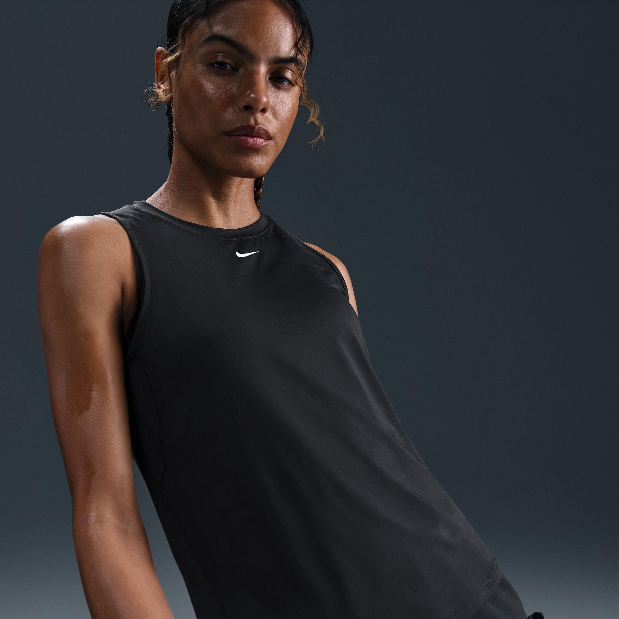 Negro - Nike - One Classic Women's Dri-FIT Fitness Tank Top - 6