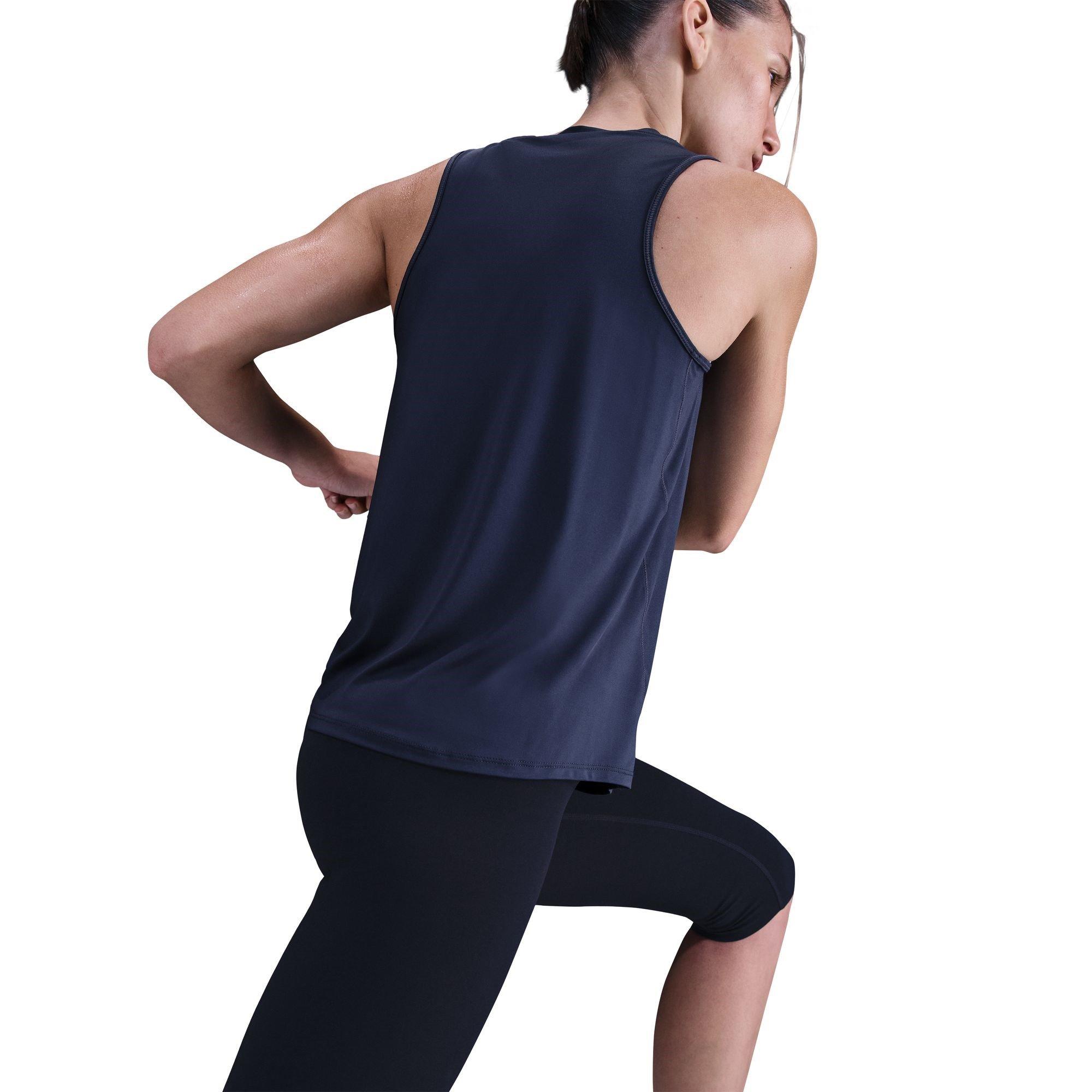 Midnight Navy09 - Nike - One Classic Women's Dri-FIT Fitness Tank Top - 2
