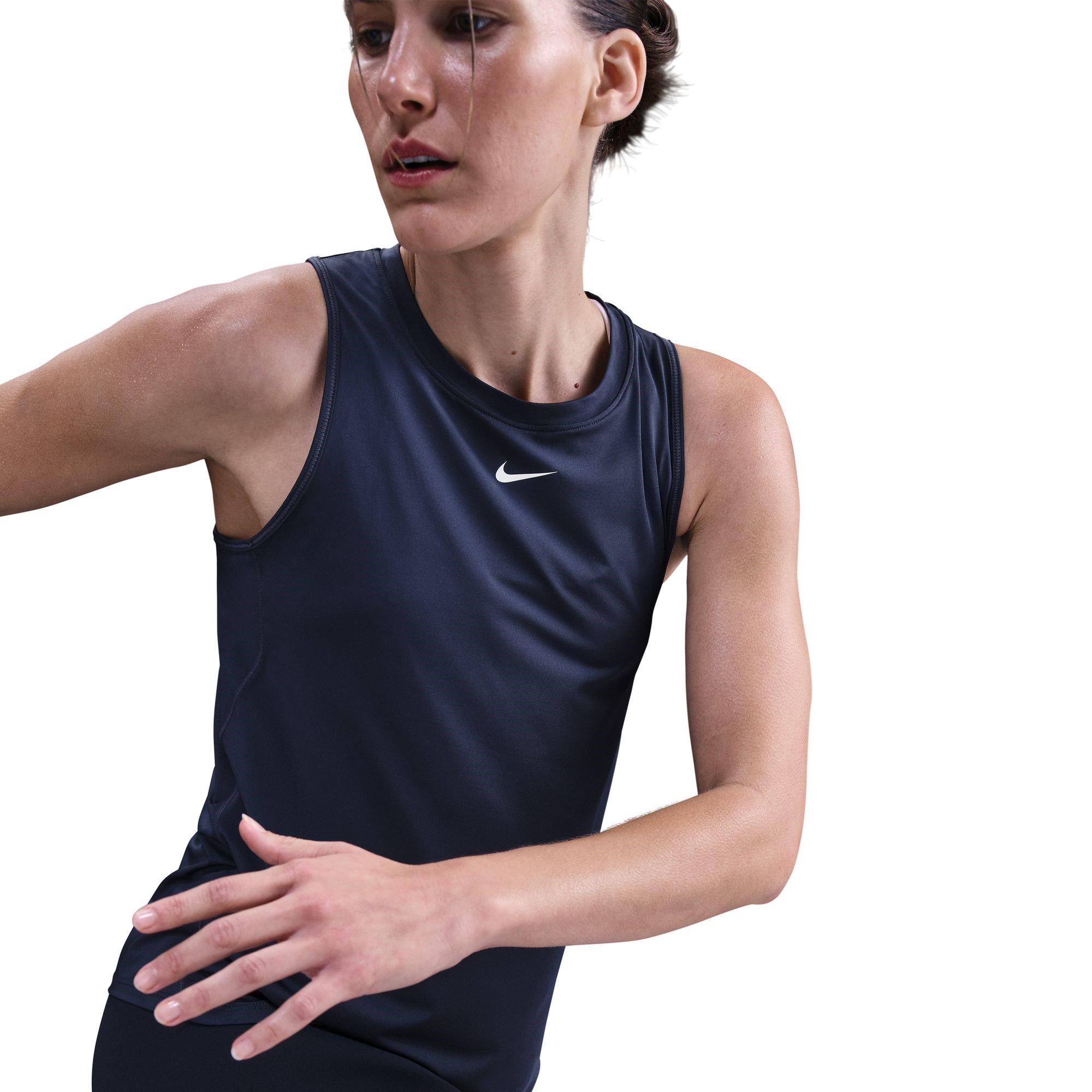 Midnight Navy09 - Nike - One Classic Women's Dri-FIT Fitness Tank Top - 5