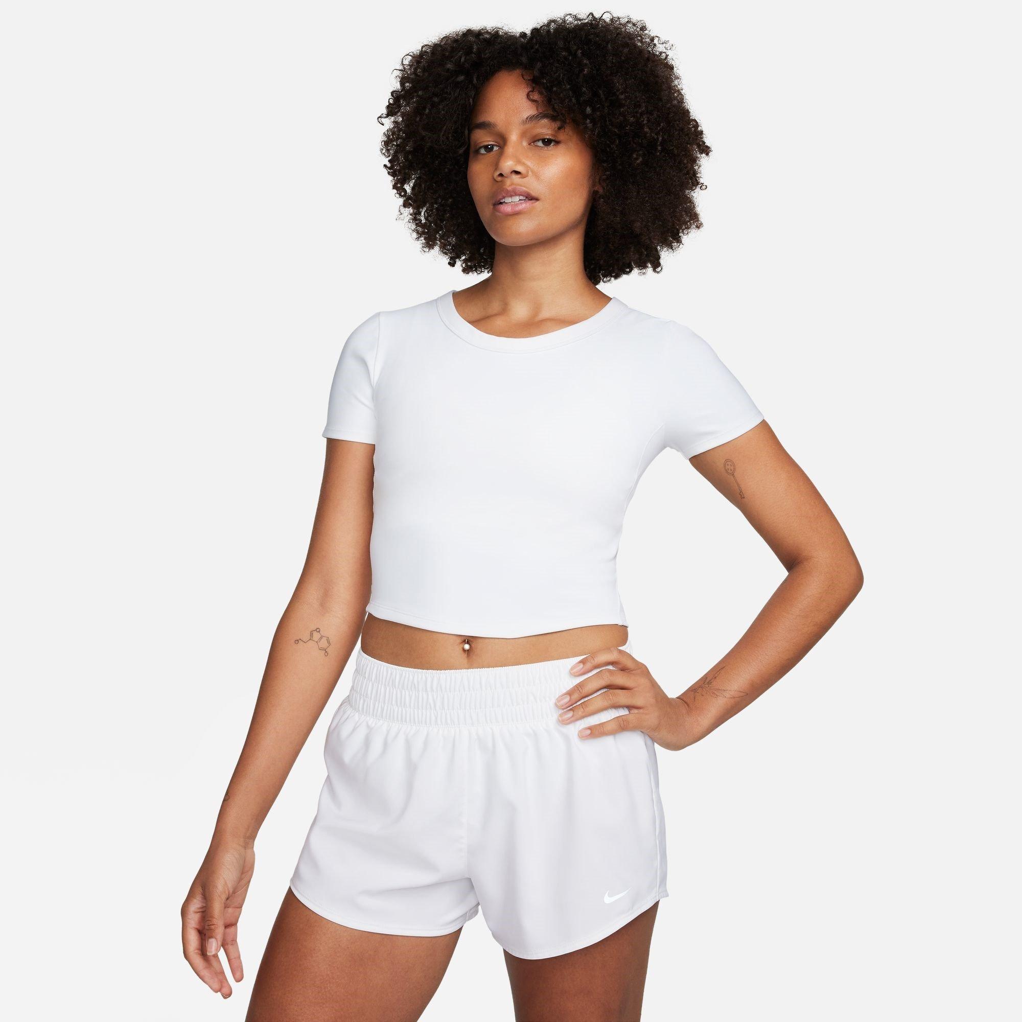 nike crop top sports direct
