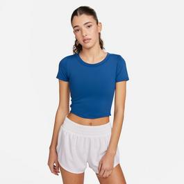 Nike One Fitted Womens Dri FIT Short Sleeve Top