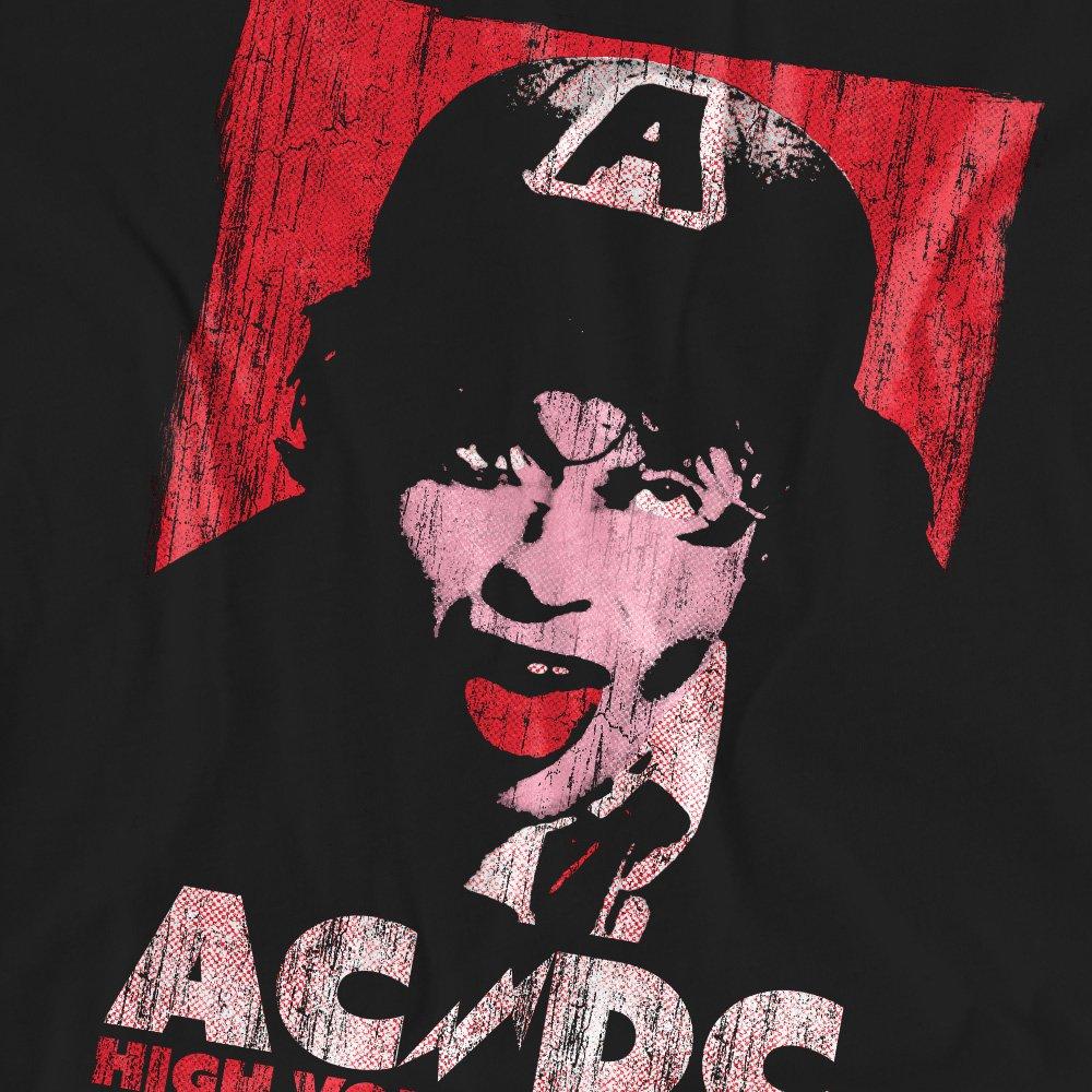 Black - ACDC - AC DC High Voltage Live 1975 T-Shirt Black - 2