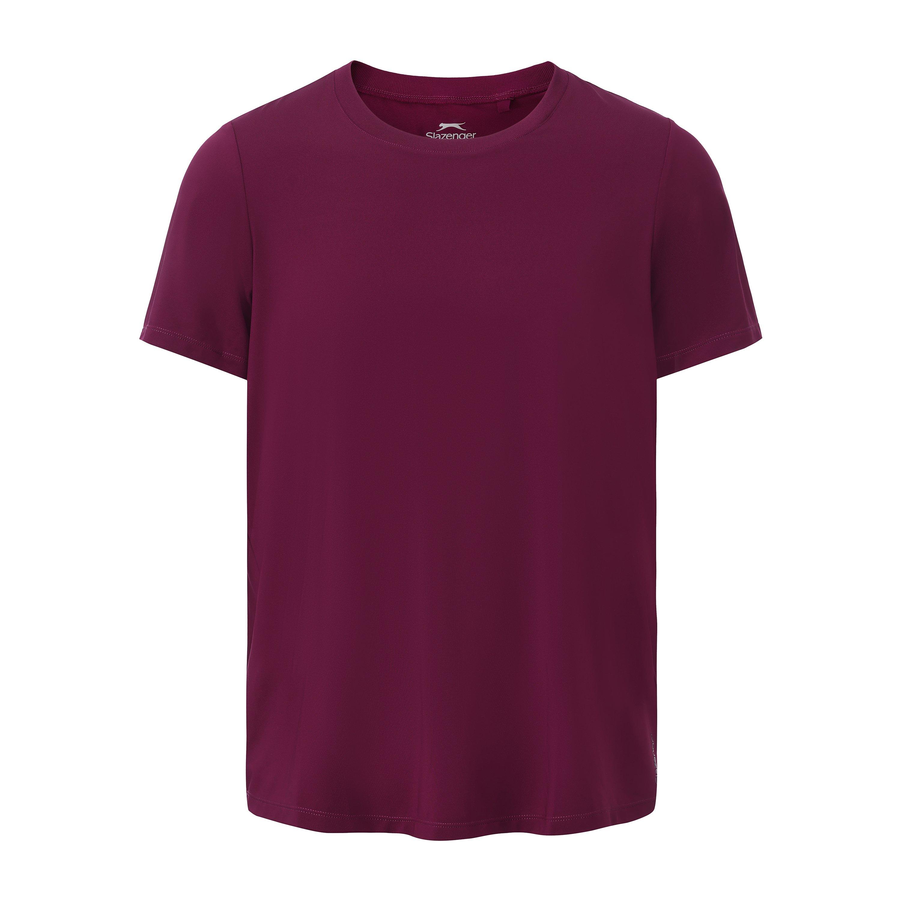 Slazenger Women's Training T-Shirts - Plum - 16 (44)