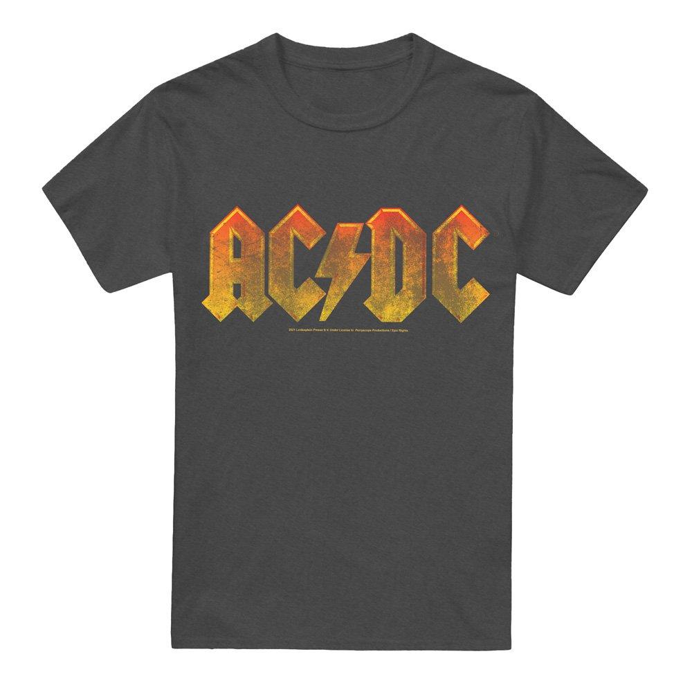 Charcoal - ACDC - AC DC Gradient LogoT Shirt Charcoal - 4