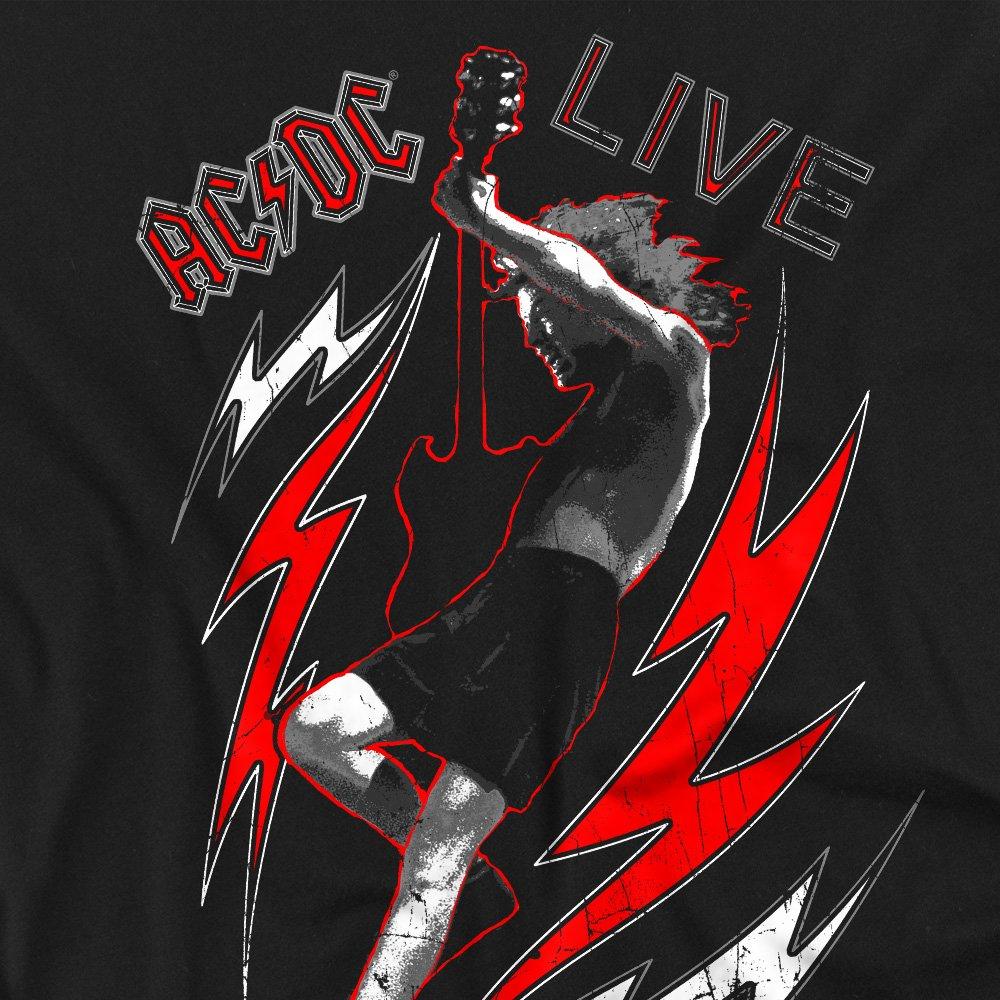 Black - ACDC - AC DC Live Unisex T Shirt Black - 2
