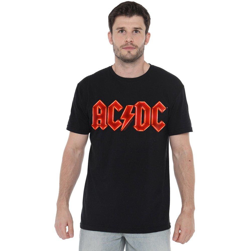 Black - ACDC - AC DC Pwr Up Logo Unisex T Shirt Black - 1