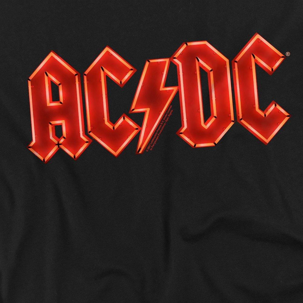 Black - ACDC - AC DC Pwr Up Logo Unisex T Shirt Black - 2