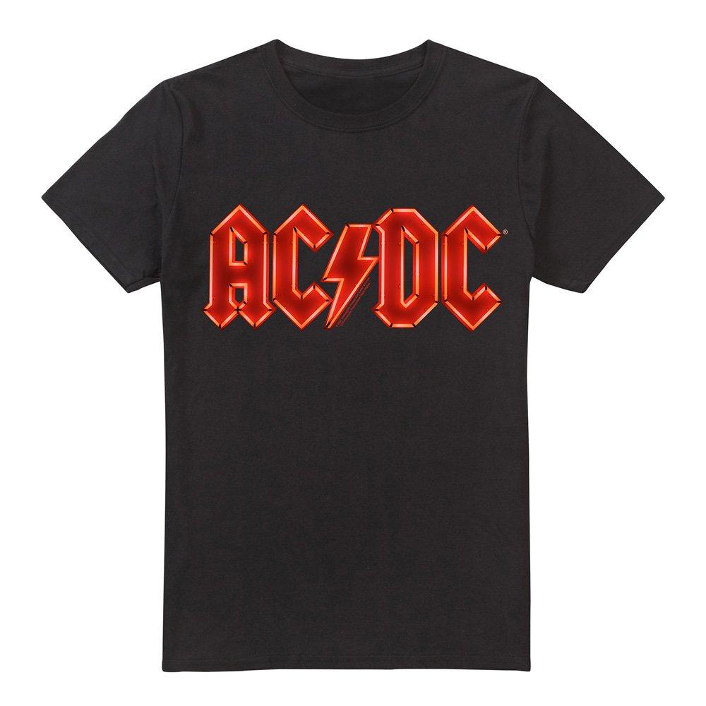 Black - ACDC - AC DC Pwr Up Logo Unisex T Shirt Black - 4