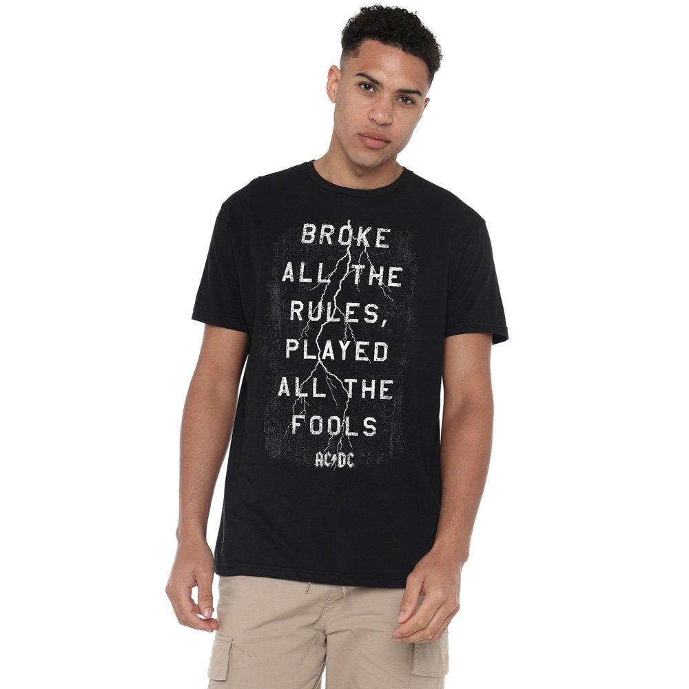 Black - ACDC - AC DC Struck Unisex T Shirt Black - 1