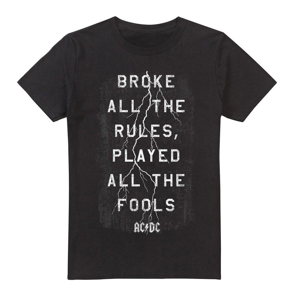 Black - ACDC - AC DC Struck Unisex T Shirt Black - 4