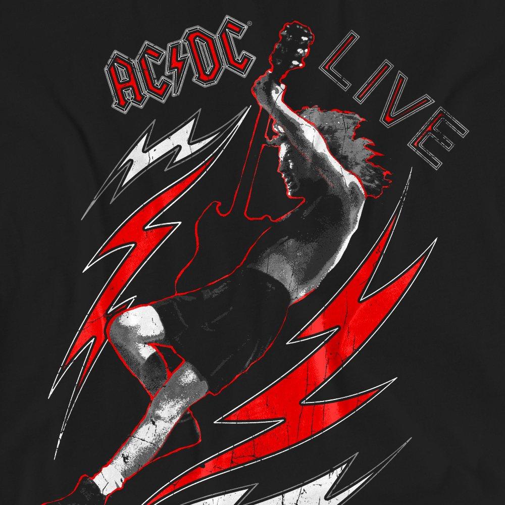 Black - ACDC - AC DC Live T-Shirt Black - 2