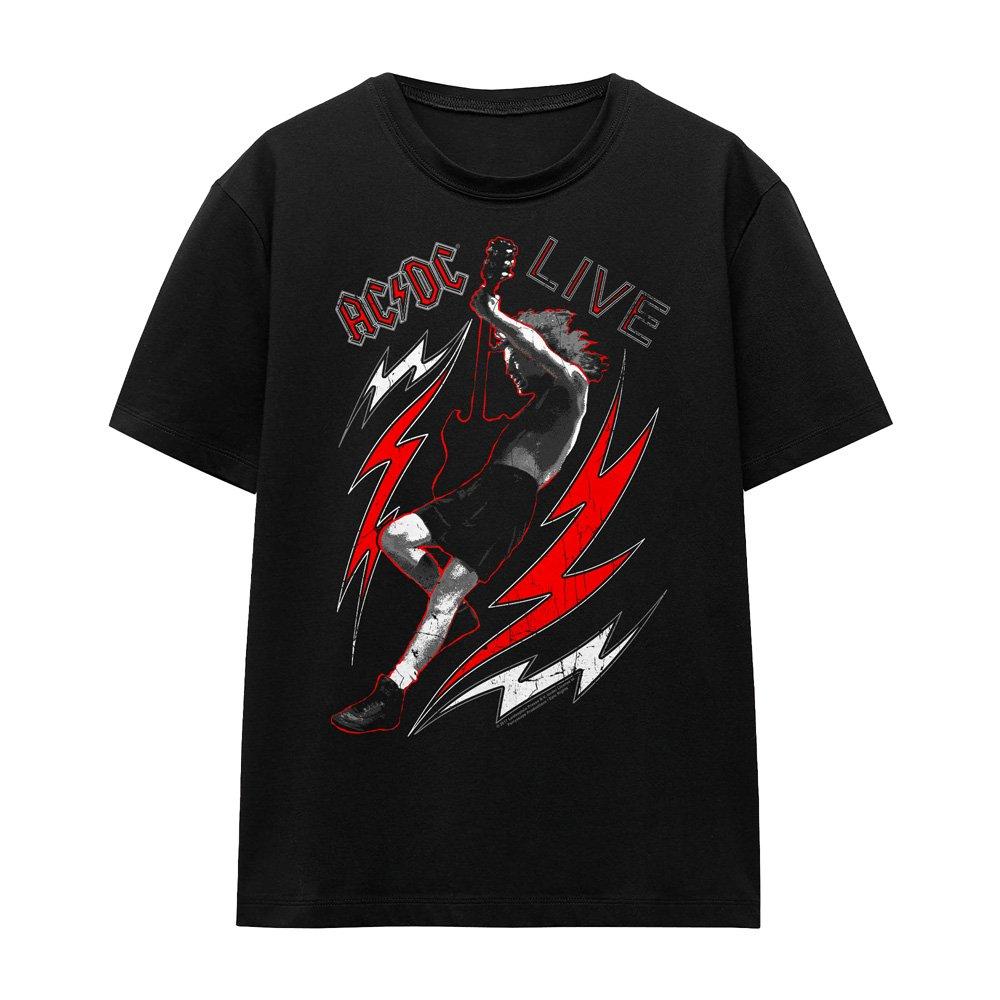 Black - ACDC - AC DC Live T-Shirt Black - 4