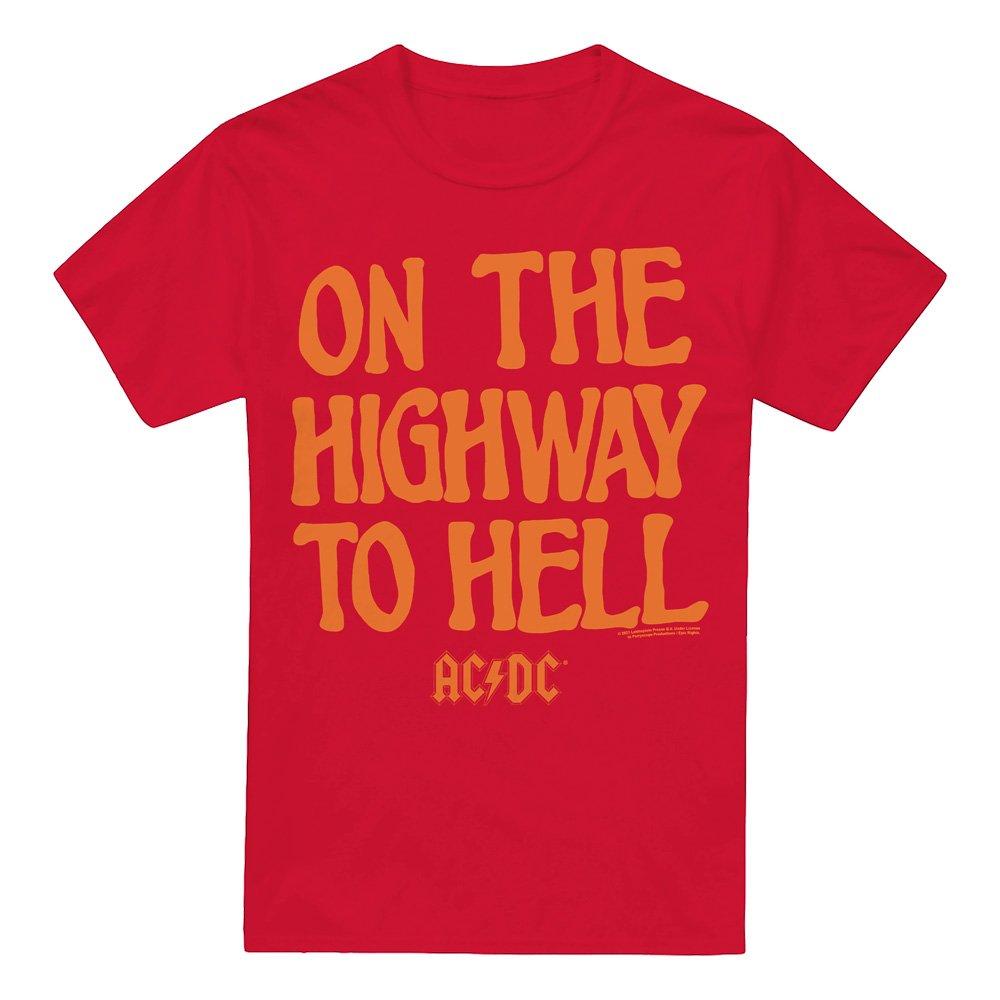Red - ACDC - AC DC The We Salute You Unisex Adult T Shirt Red - 4