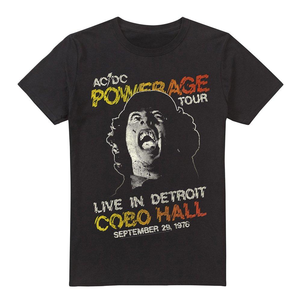 Black - ACDC - AC DC Powerage Tour Unisex T Shirt Black - 4