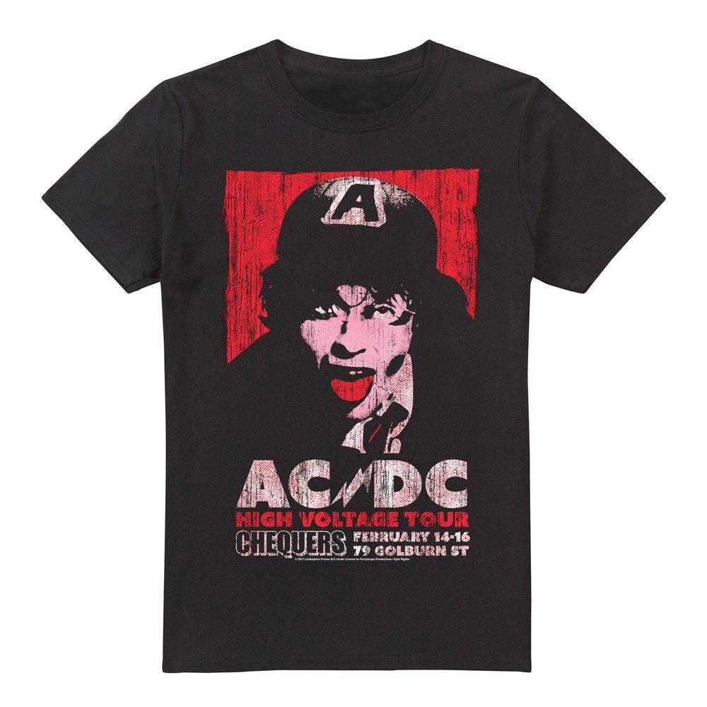 Black - ACDC - AC DC High Voltage Live 1975 Unisex T Shirt Black - 4