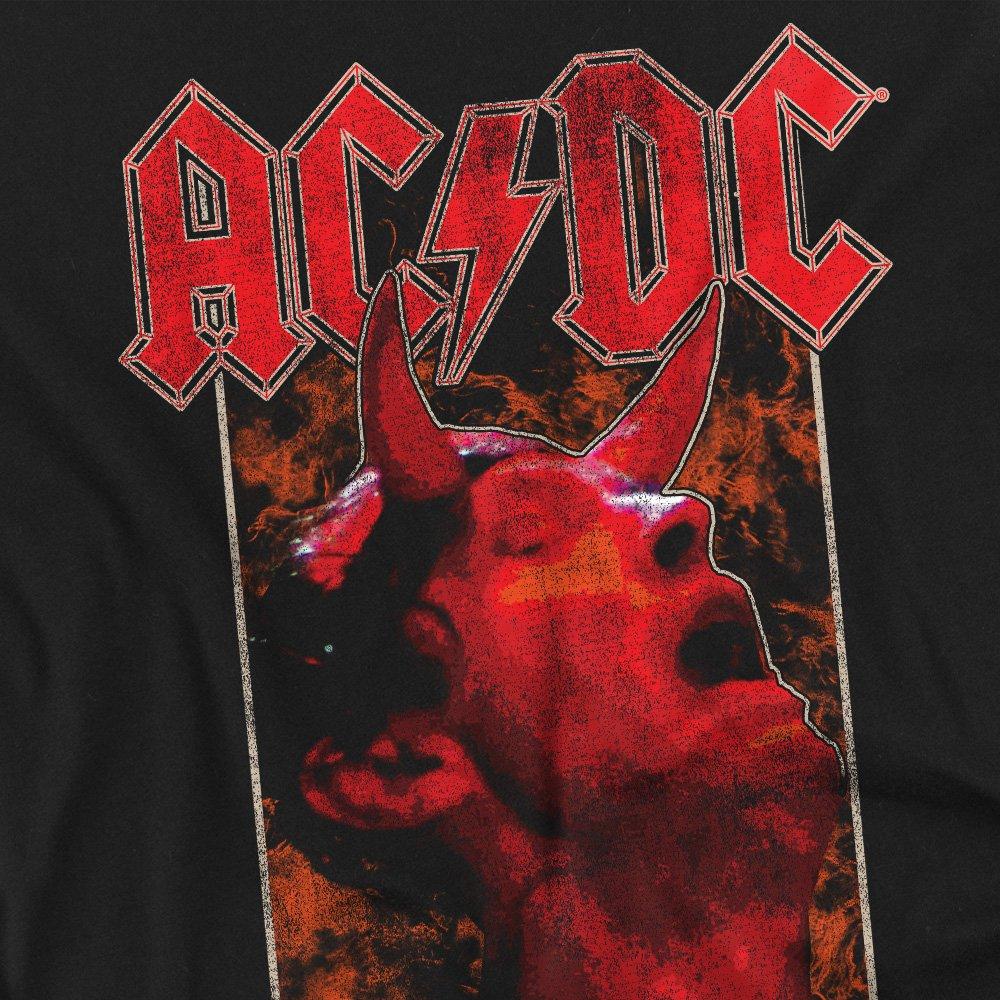Black - ACDC - AC DC Horns Unisex T Shirt Black - 2