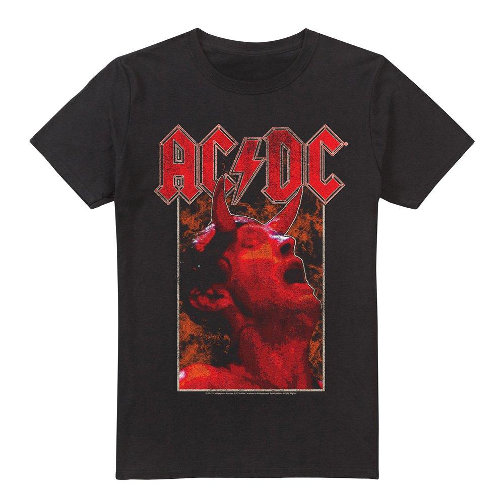 Black - ACDC - AC DC Horns Unisex T Shirt Black - 4