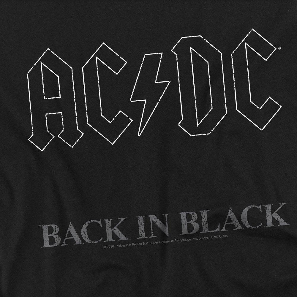 Black - ACDC - AC DC Back In  Black T-Shirt Black - 2