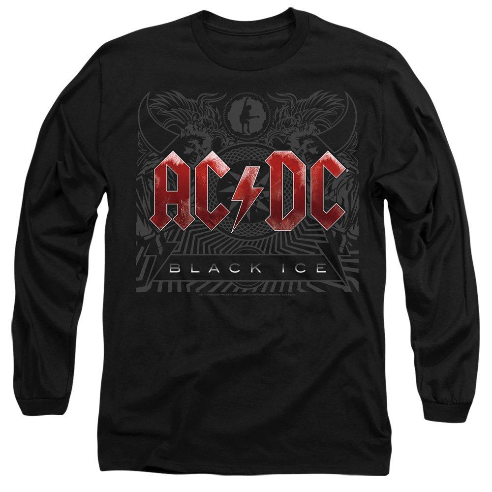 Black - ACDC - ACDC Black Ice Mens Long Sleeve T Shirt Black - 1
