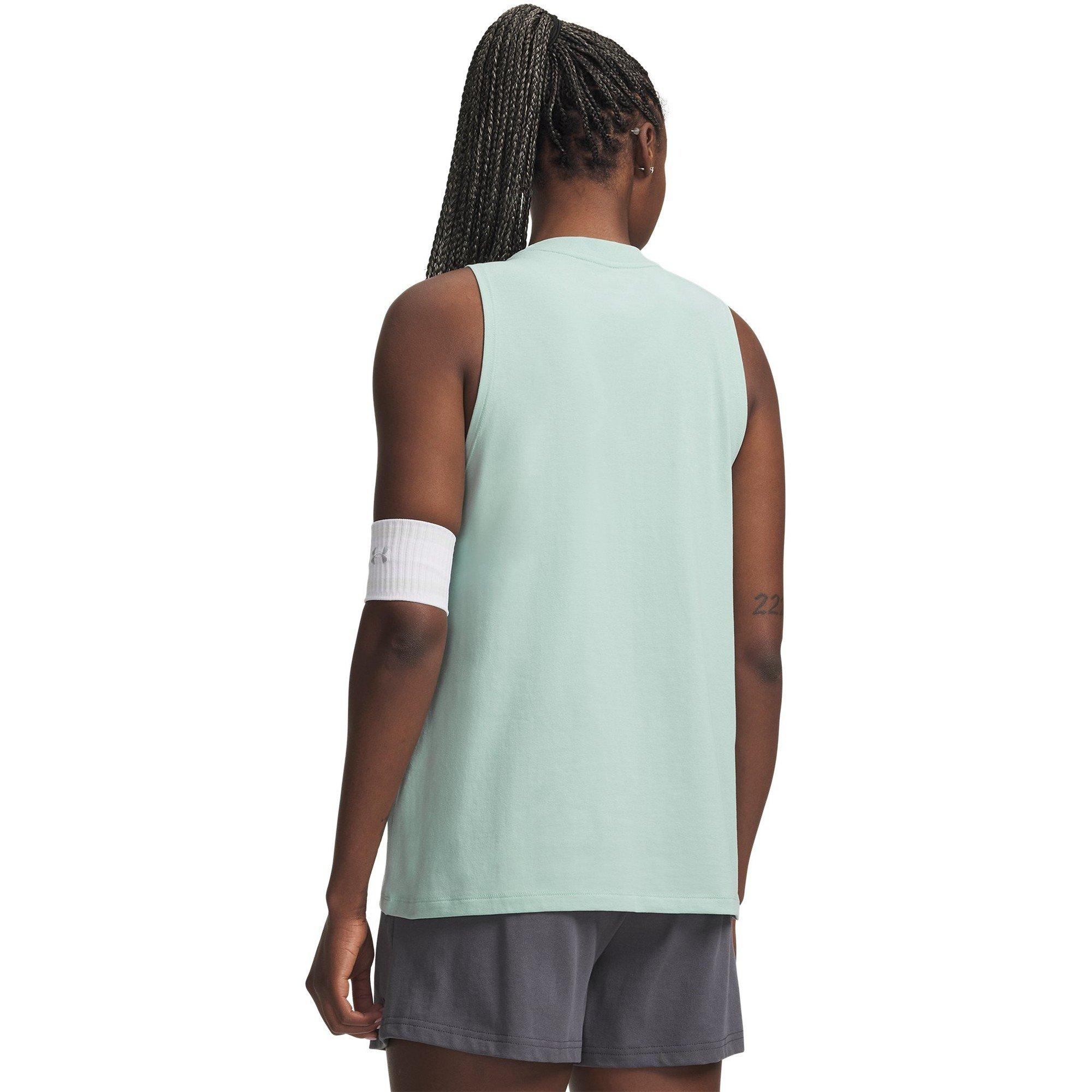 Blue/White - Under Armour - Women's Campus Performance Gym Vest - 2