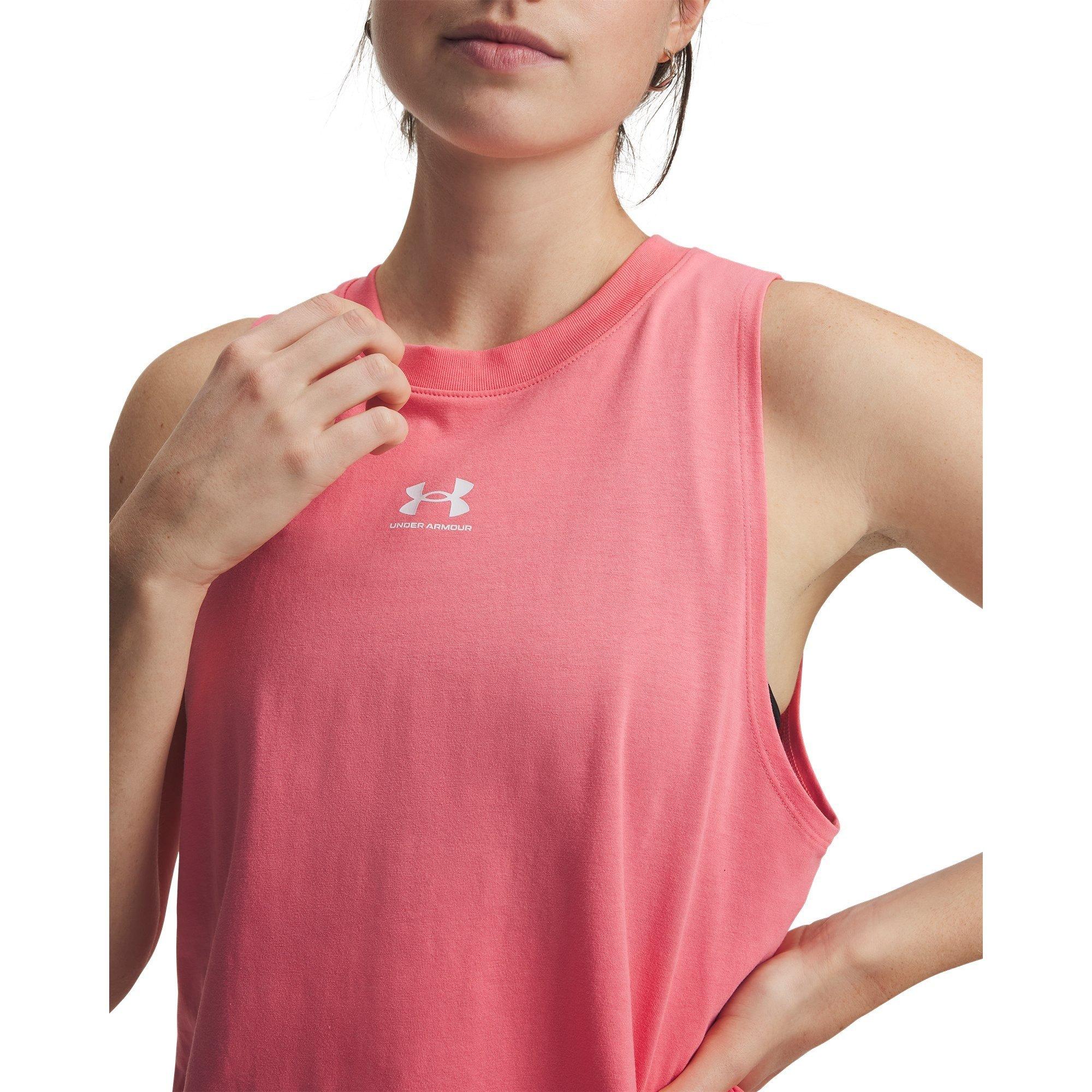 Pink/Weiß - Under Armour - Campus Performance Gym Vest - 3
