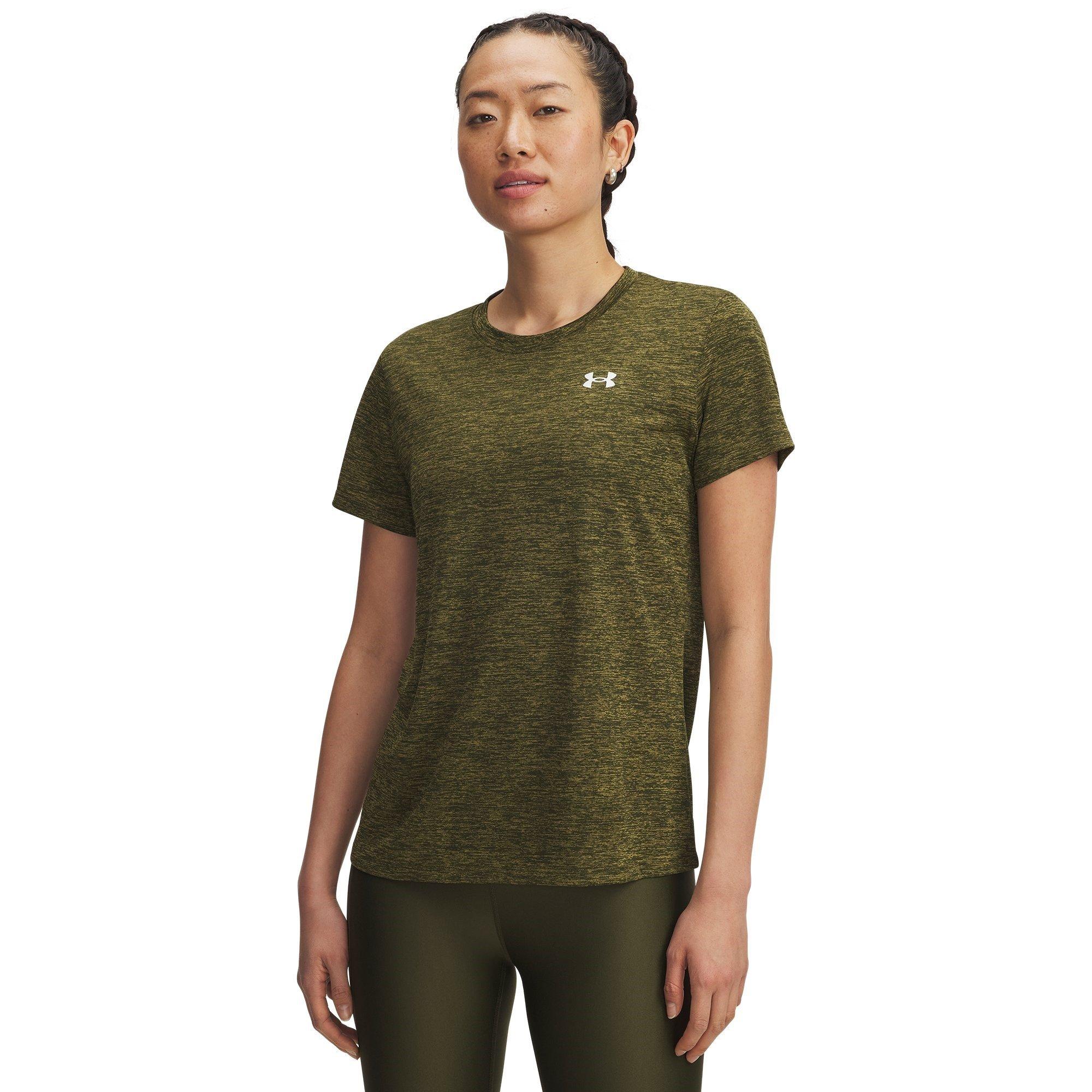 Under Armour Women's Tech Twist Short Sleeve - Exped Green - 8 (XS)