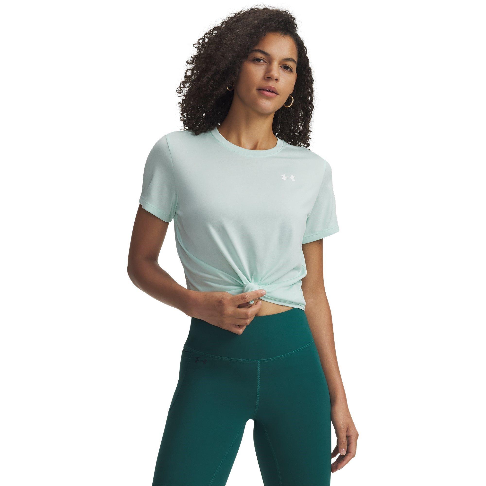 Under Armour Women's Tech Twist Short Sleeve - Refresh Mint - 16 (XL)