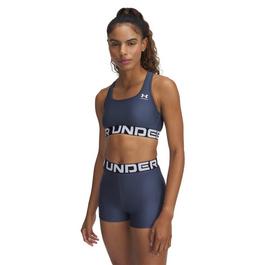 Under Armour HeatGear® Armour Mid Branded Sports Bra Women'