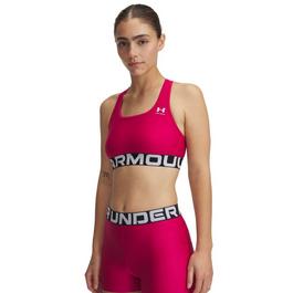 Under Armour HeatGear® Armour Mid Branded Sports Bra Women