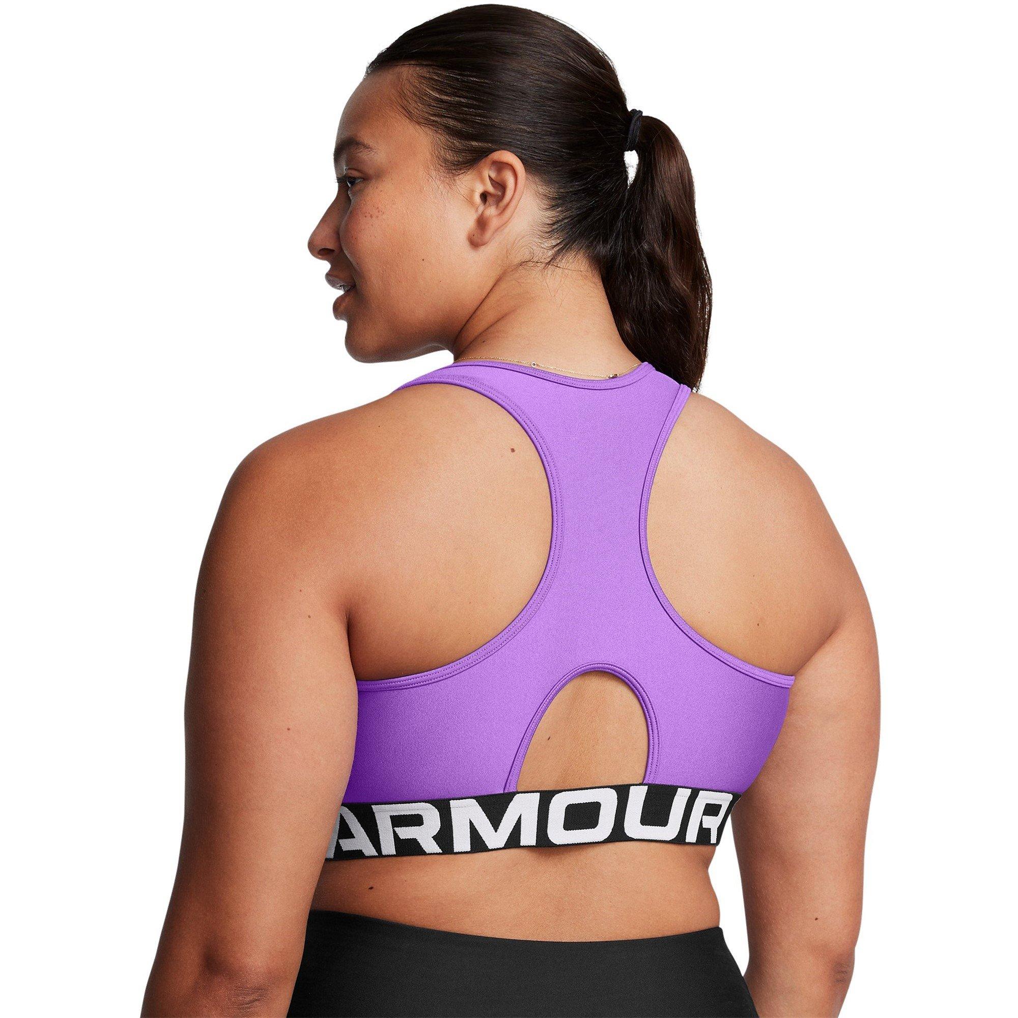 Purple - Under Armour - HeatGear® Armour Mid Branded Sports Bra Women' - 12