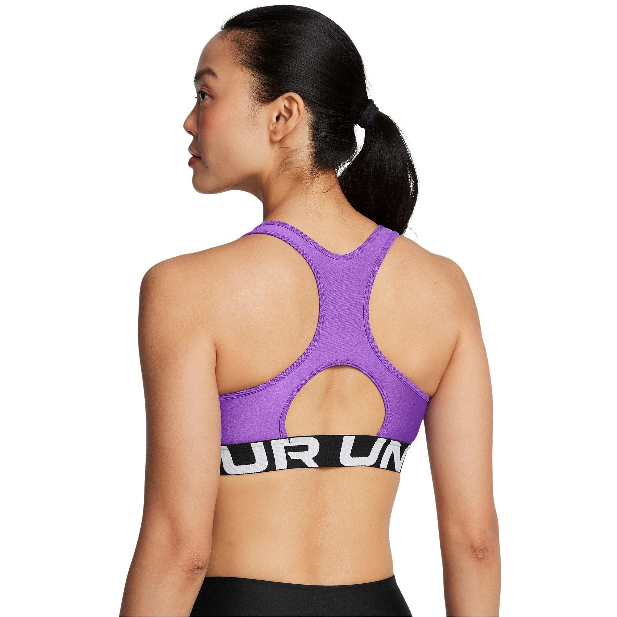 Purple - Under Armour - HeatGear® Armour Mid Branded Sports Bra Women' - 6