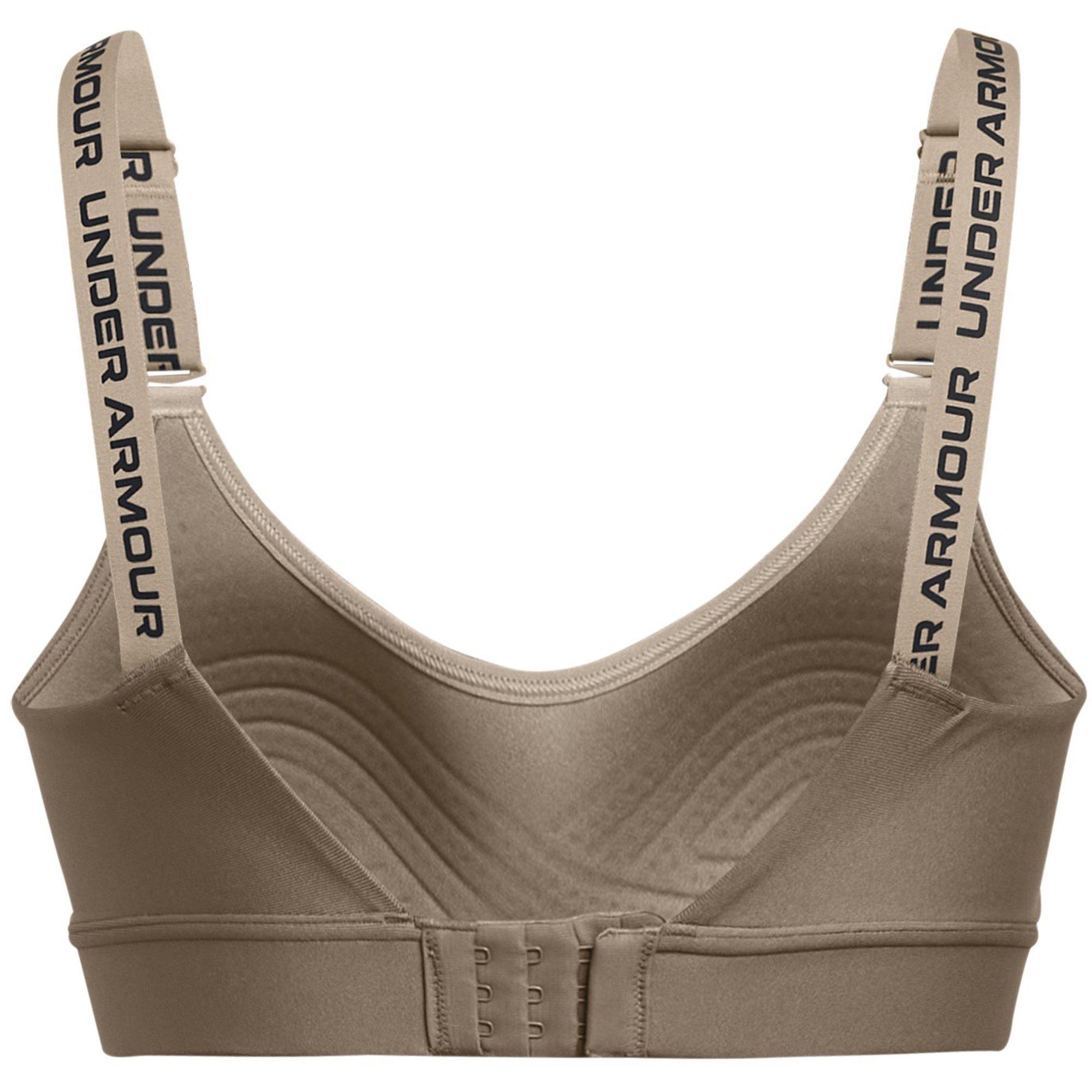 Taupe - Under Armour - Infinity Medium Impact Sports Bra - 2