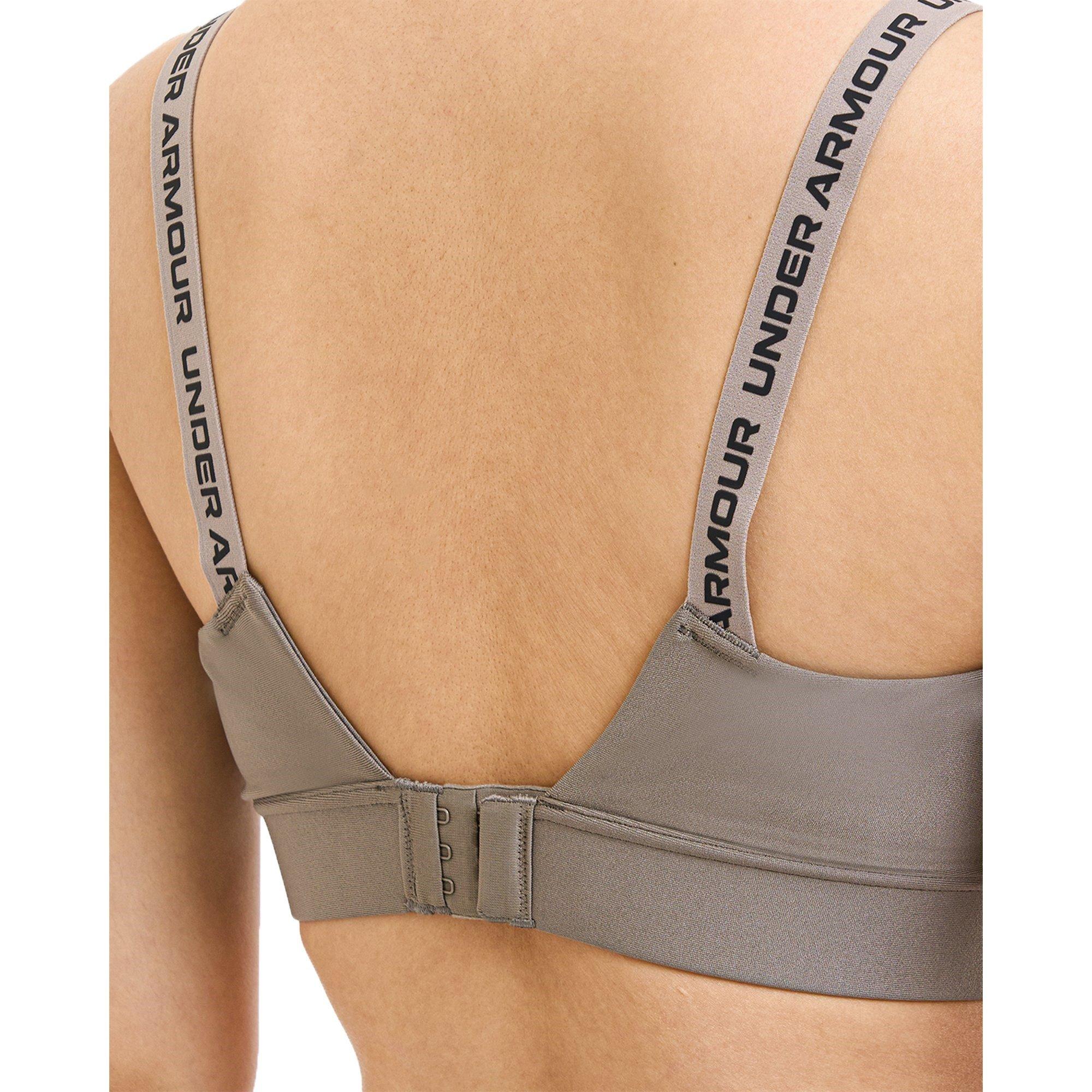 Taupe - Under Armour - Infinity Medium Impact Sports Bra - 11