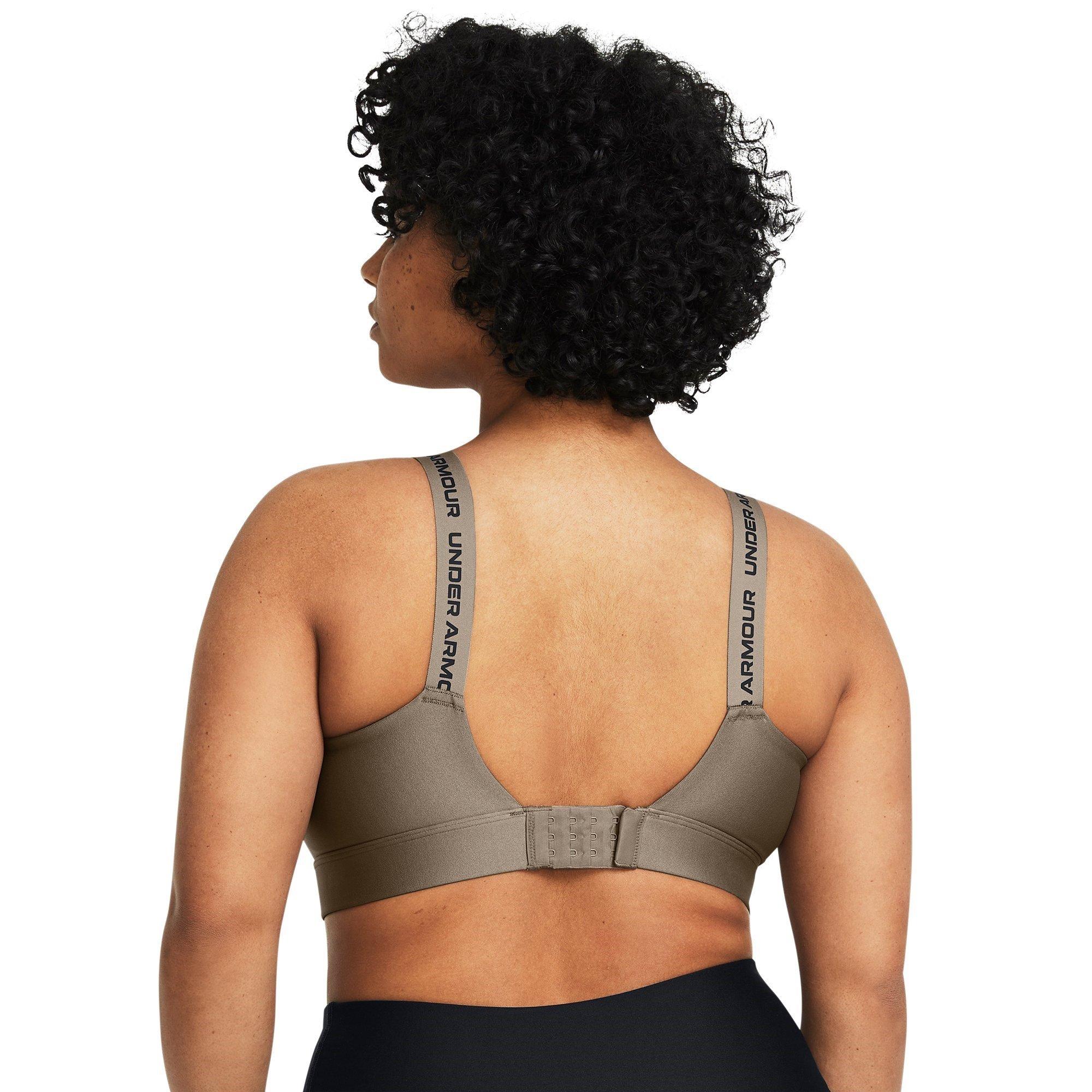 Taupe - Under Armour - Infinity Medium Impact Sports Bra - 13