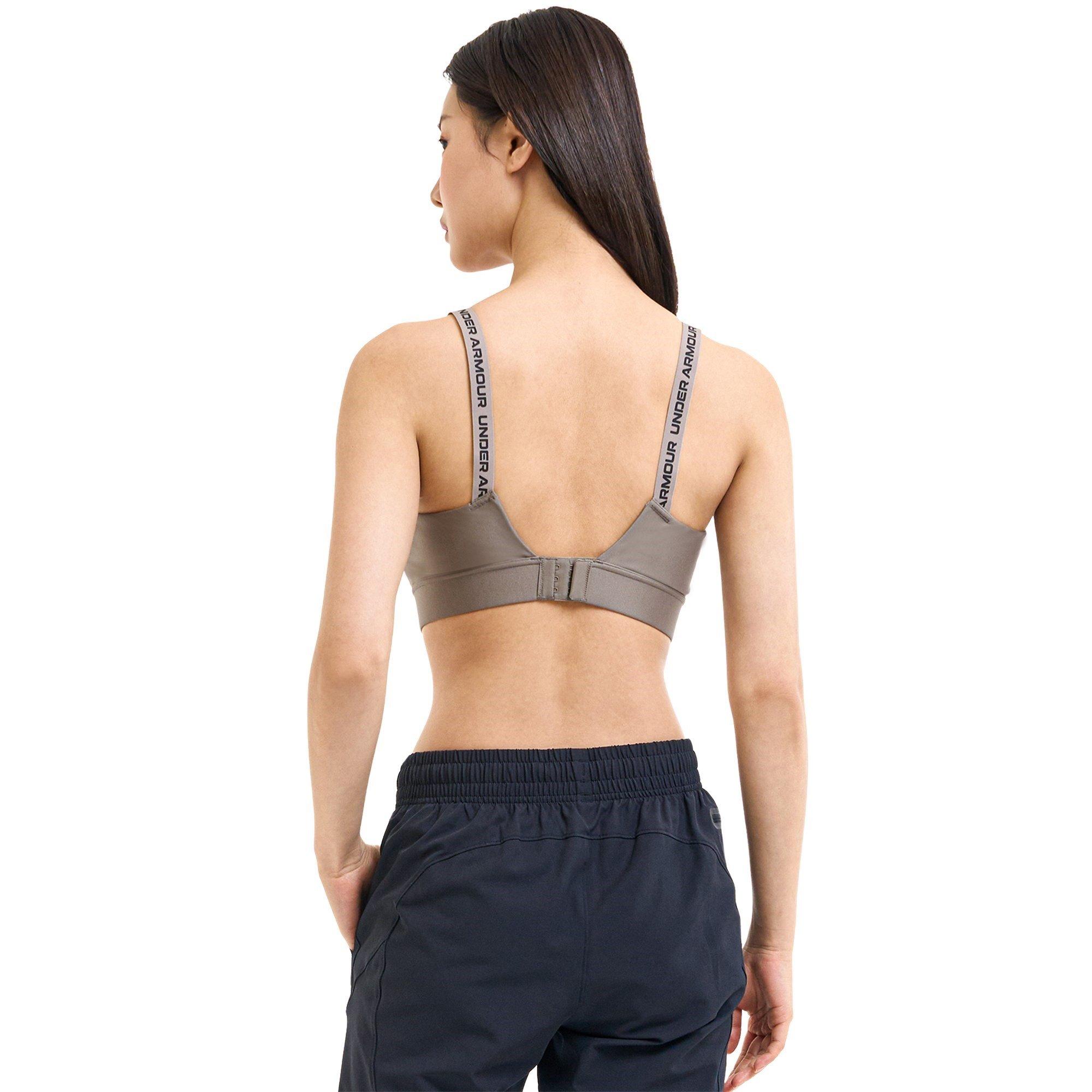 Taupe - Under Armour - Infinity Medium Impact Sports Bra - 14