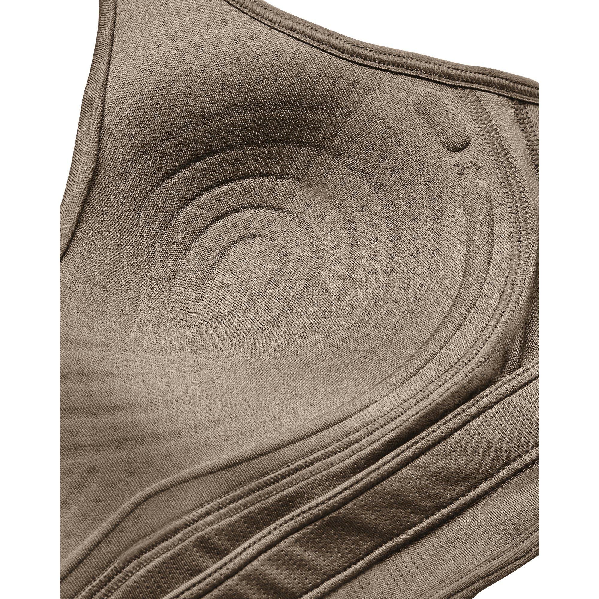 Taupe - Under Armour - Infinity Medium Impact Sports Bra - 8