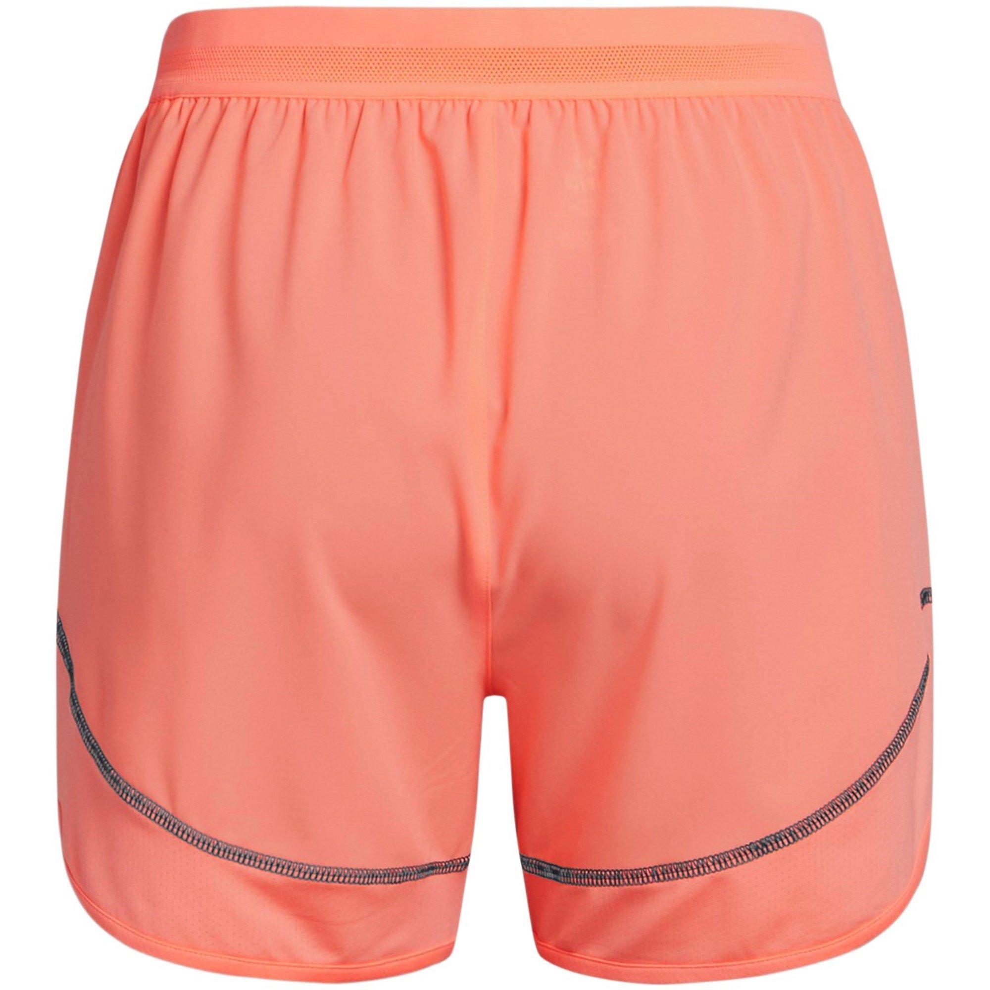 Flare Orange - Under Armour - Challenger Pro Shorts Womens - 6