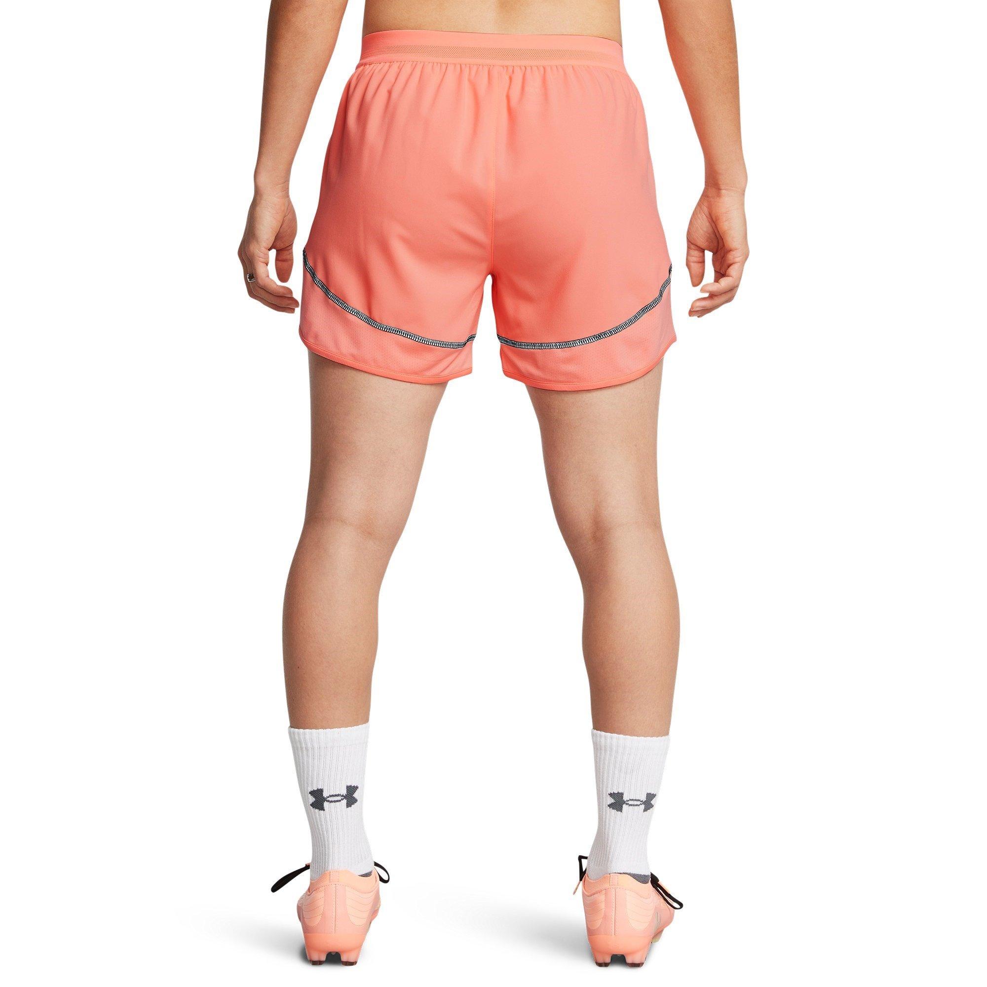 Flare Orange - Under Armour - Challenger Pro Shorts Womens - 3