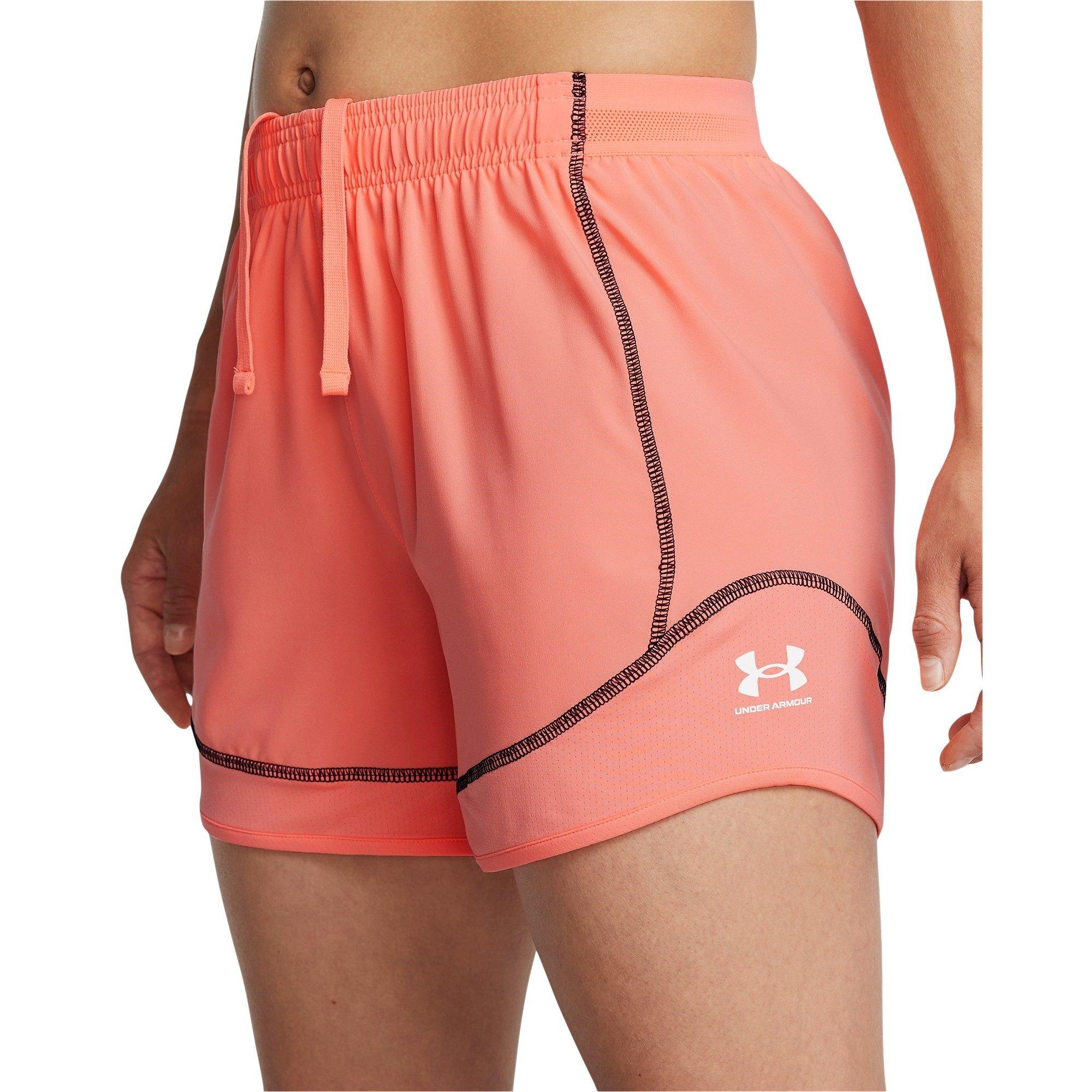 Flare Orange - Under Armour - Challenger Pro Shorts Womens - 5