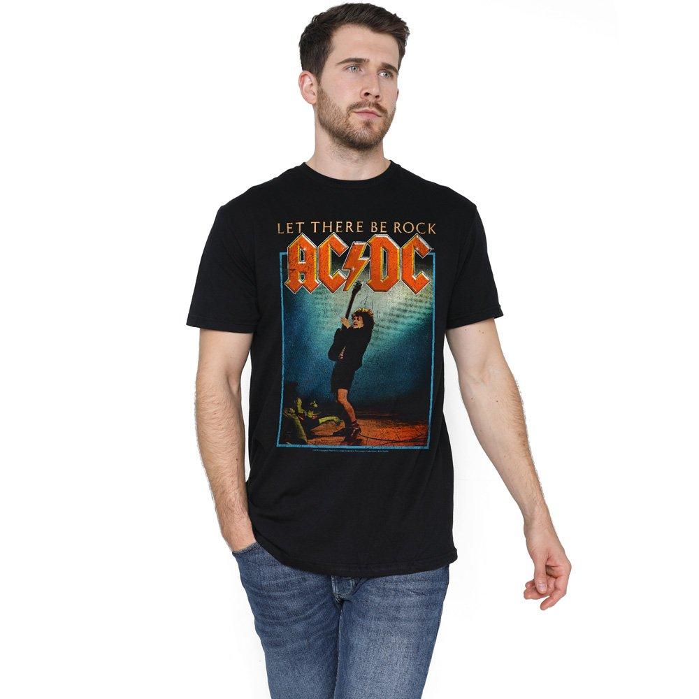 Black - ACDC - AC DC Let There Be Rock T-Shirt Black - 1