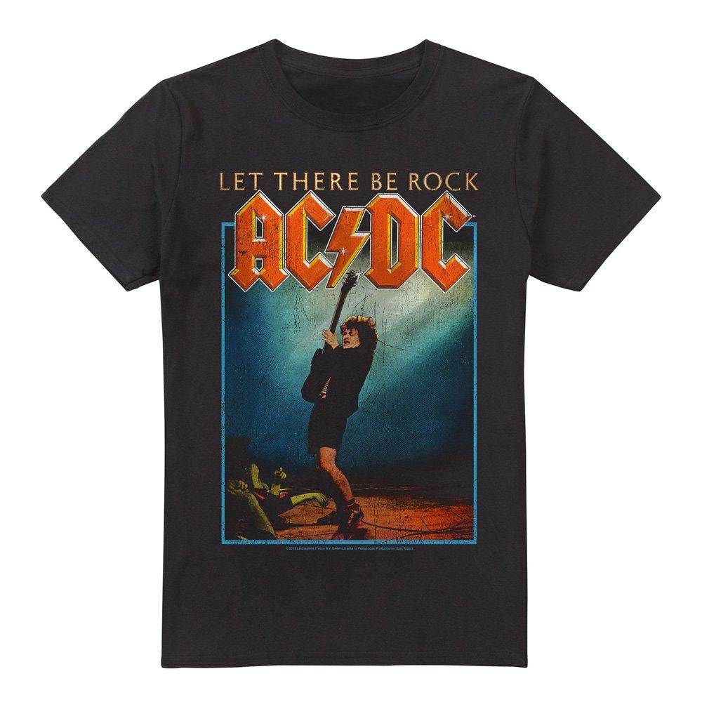 Black - ACDC - AC DC Let There Be Rock T-Shirt Black - 4