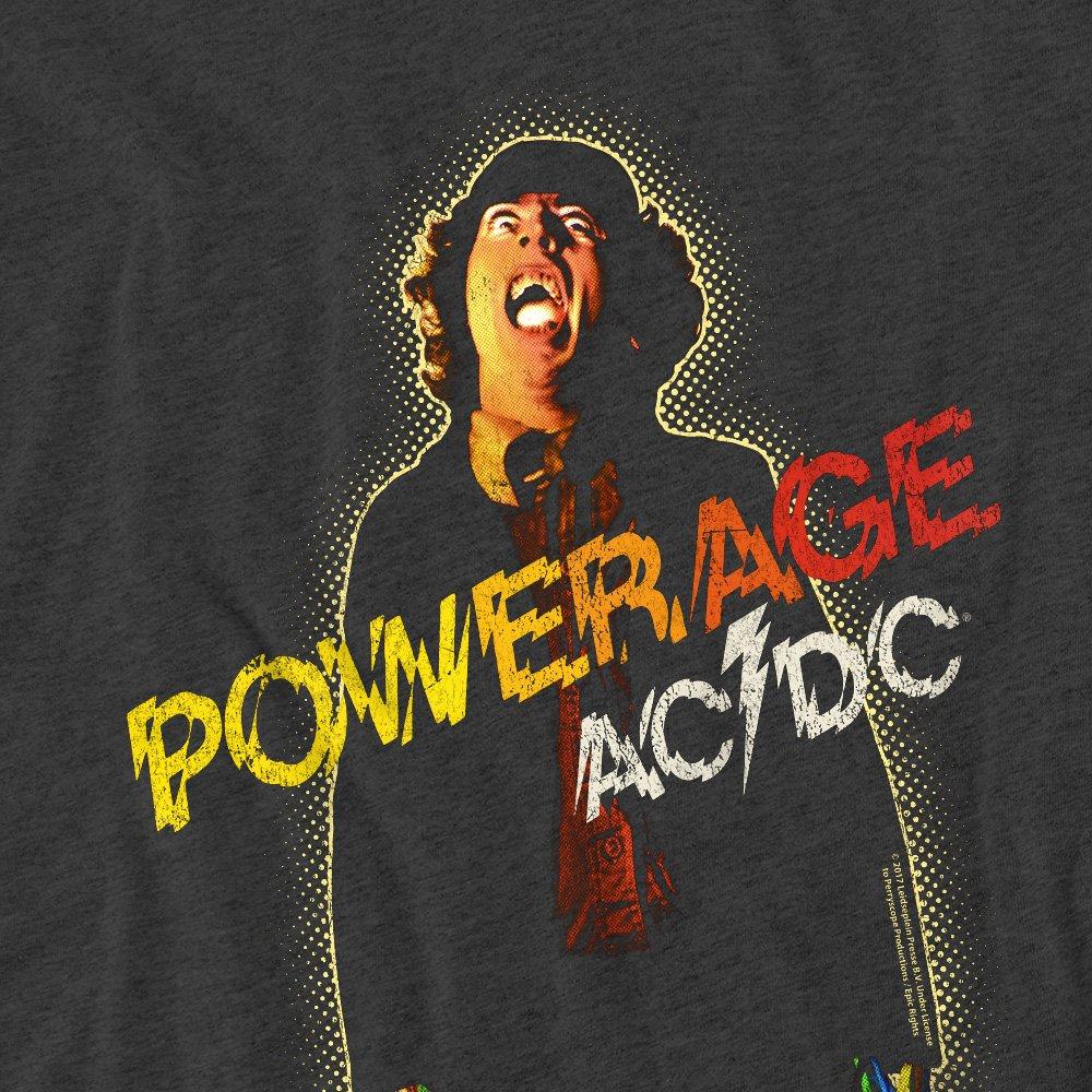 Charcoal - ACDC - AC DC Powerage T-Shirt Charcoal - 2
