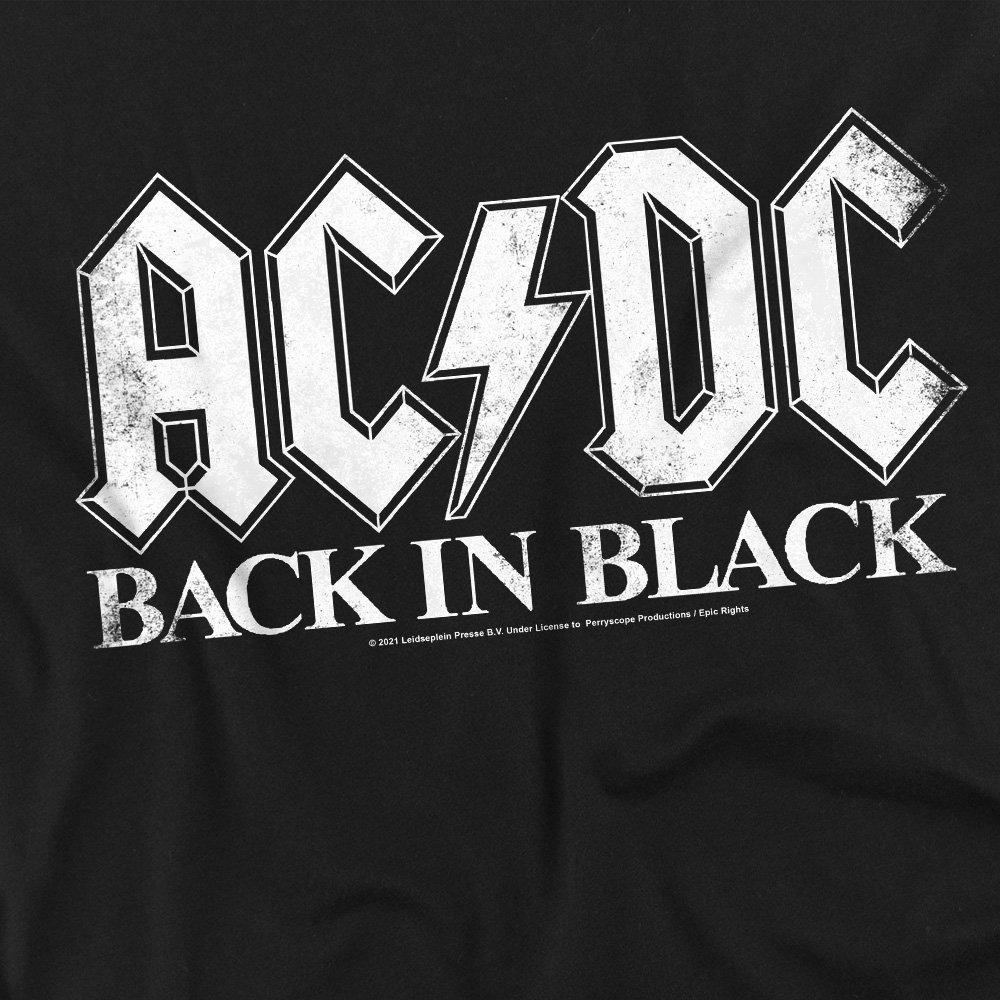 Black - ACDC - AC DC Back In  Black T-Shirt Black - 2