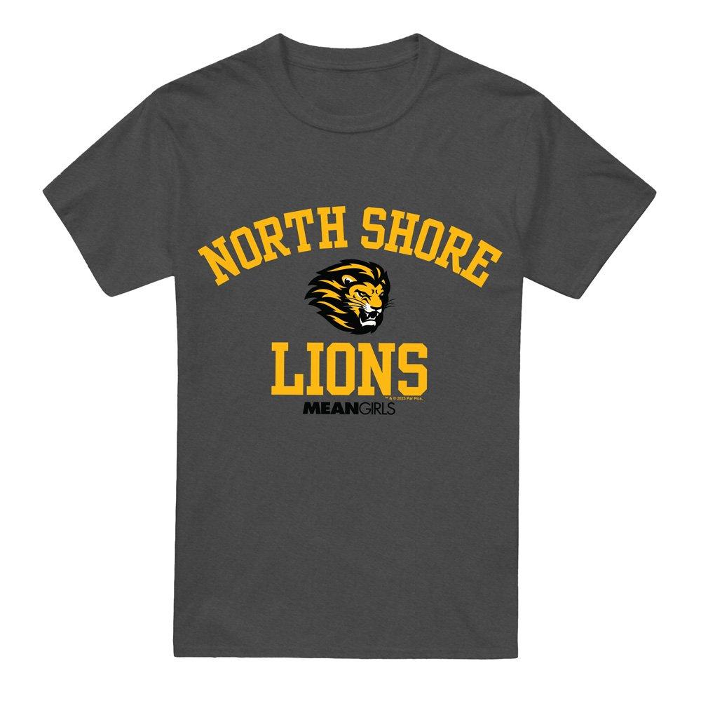 Charcoal - Mean Girls - Mean Girls North Shore LionsT Shirt Charcoal - 4